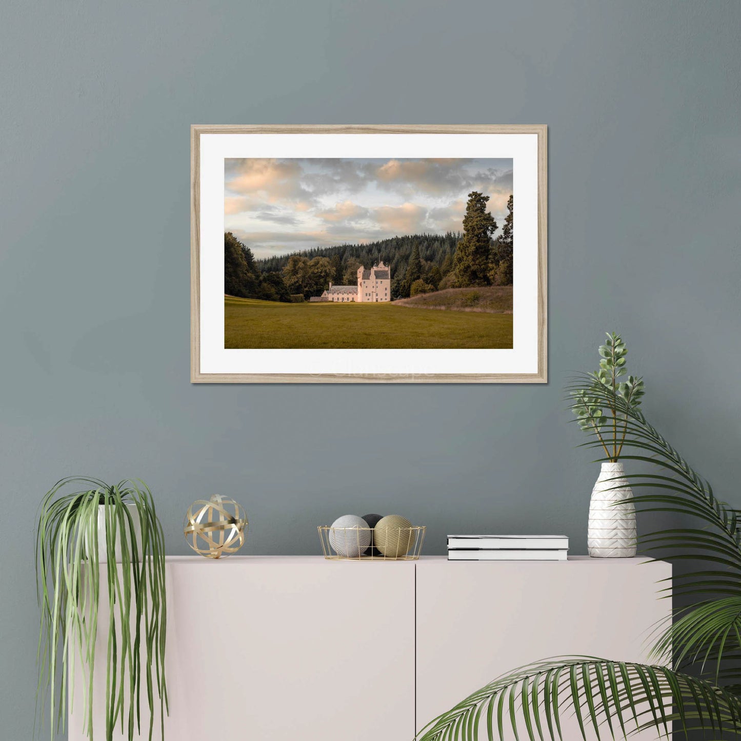 Clan Keith - Aboyne Castle - Framed & Mounted Photo Print