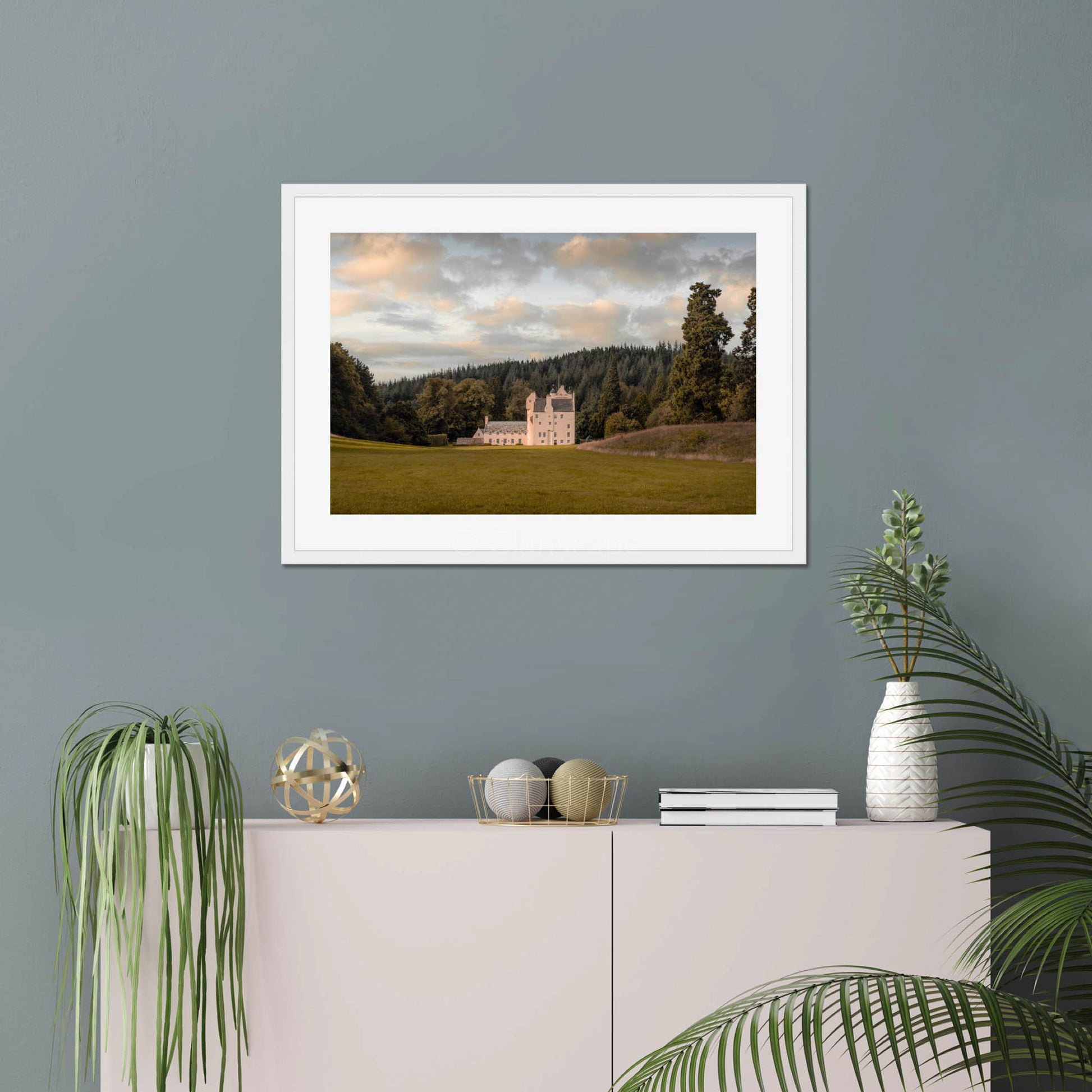 Clan Keith - Aboyne Castle - Framed & Mounted Photo Print