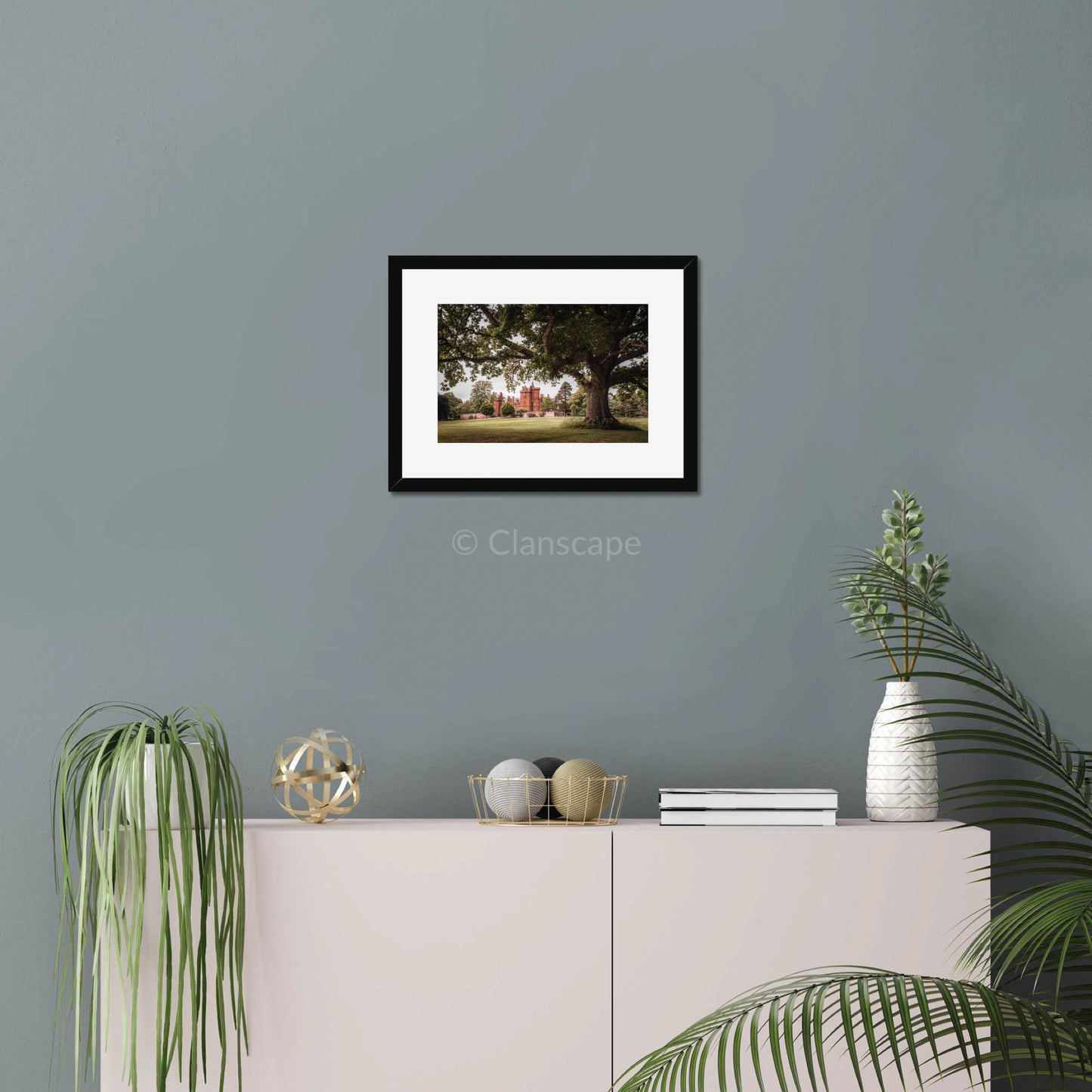 Clan Fraser of Lovat - Beaufort Castle - Framed & Mounted Photo Print