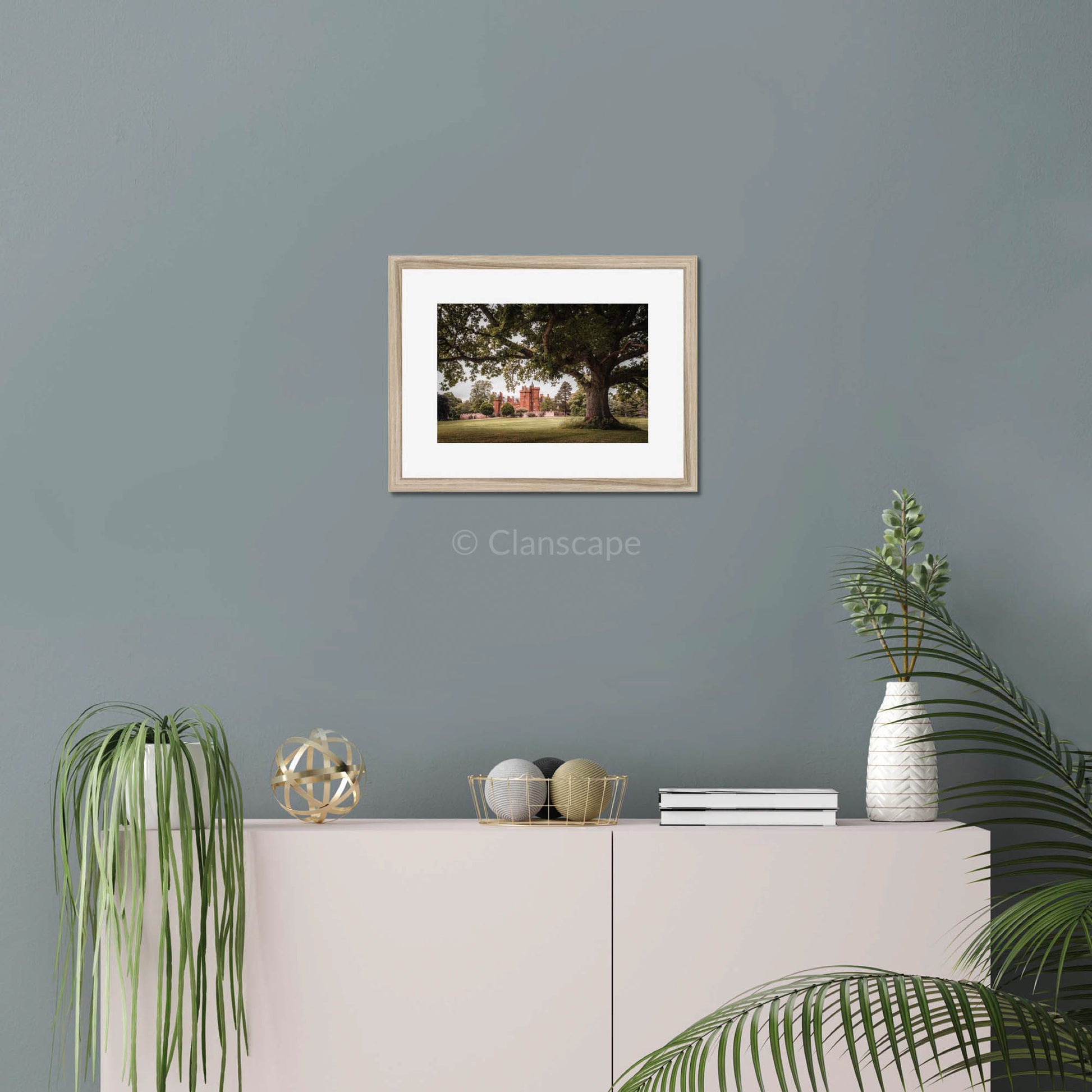 Clan Fraser of Lovat - Beaufort Castle - Framed & Mounted Photo Print