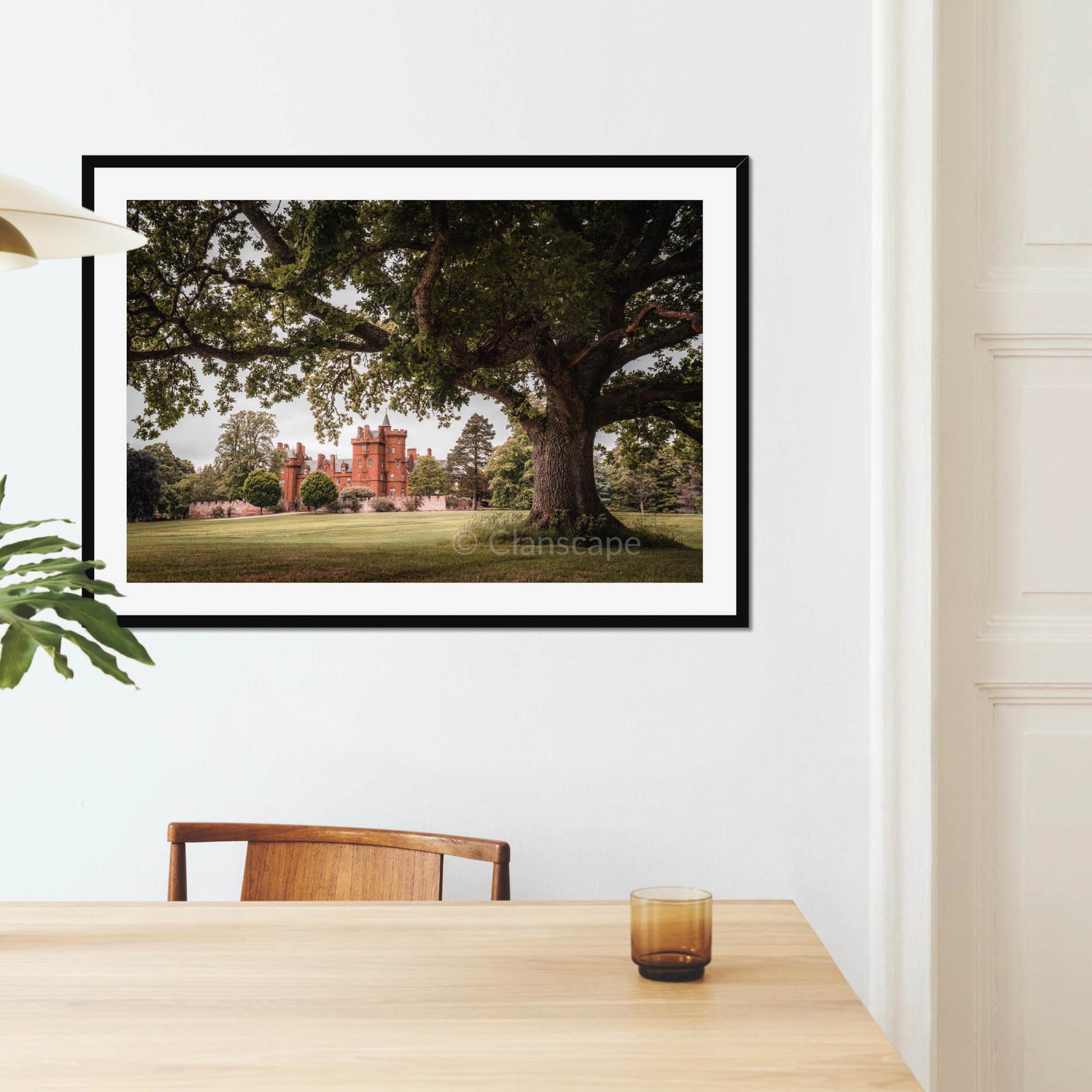 Clan Fraser of Lovat - Beaufort Castle - Framed & Mounted Photo Print