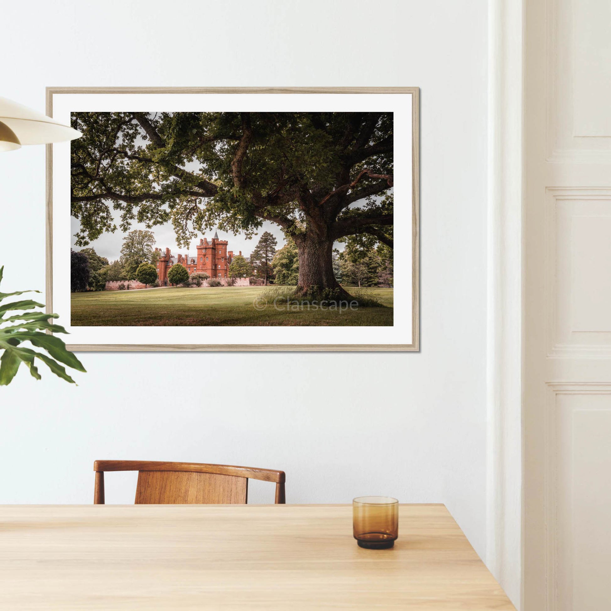 Clan Fraser of Lovat - Beaufort Castle - Framed & Mounted Photo Print