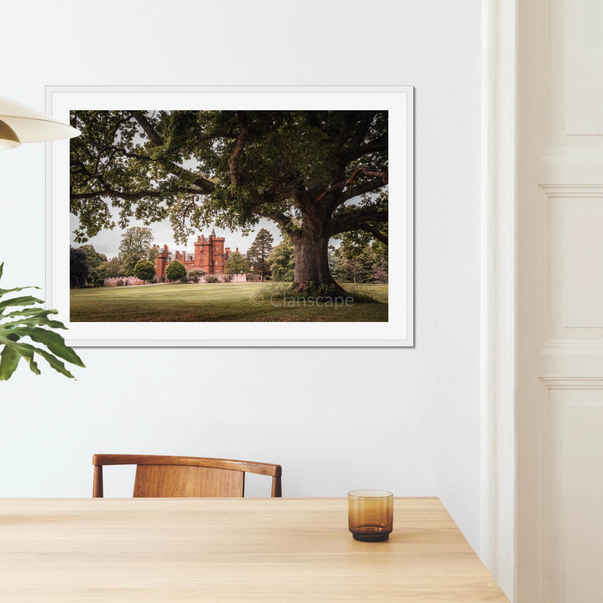 Clan Fraser of Lovat - Beaufort Castle - Framed & Mounted Photo Print