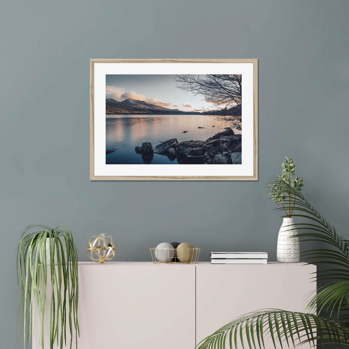 Clan MacMillan - Ben Lawers - Framed & Mounted Photo Print