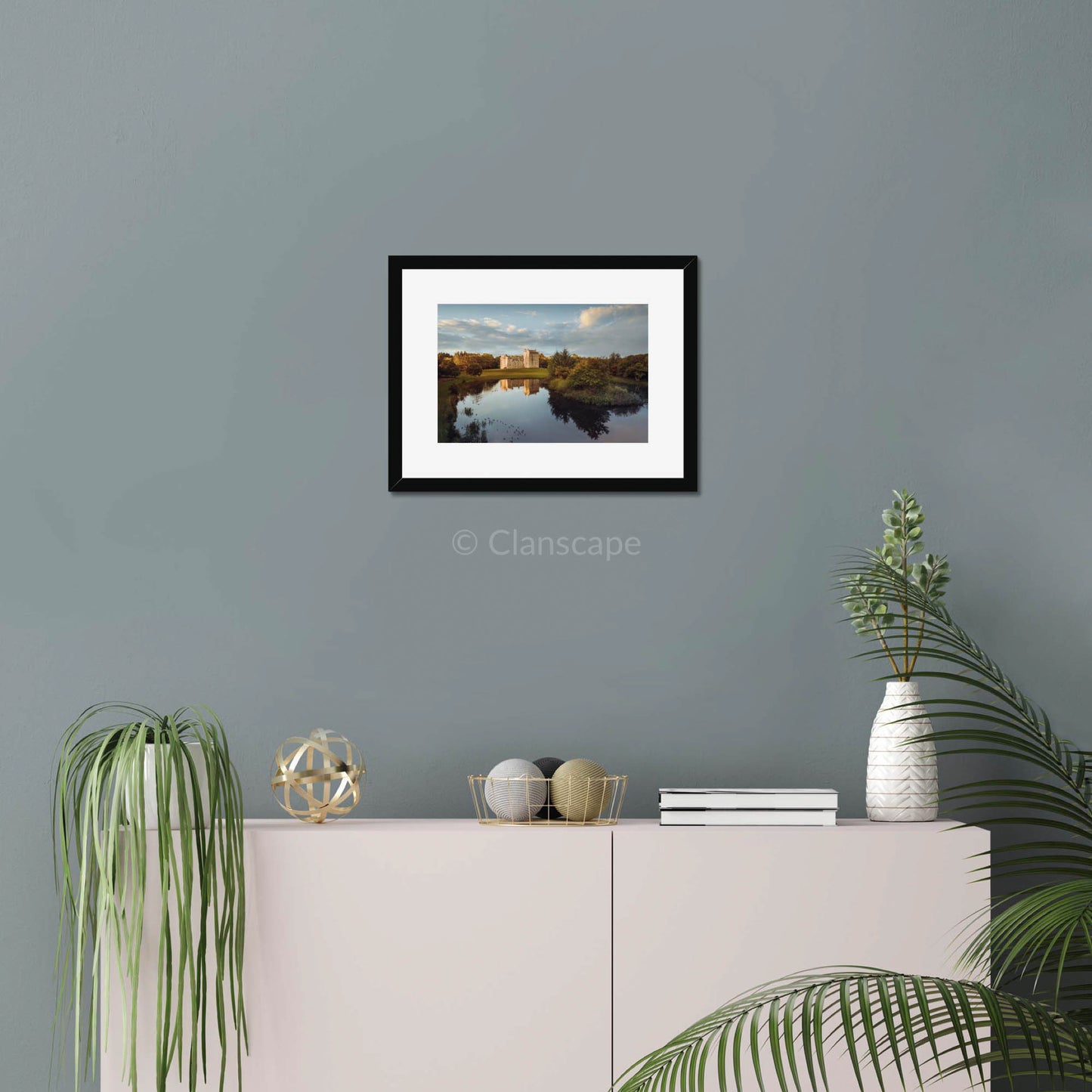 Clan Fraser - Cairnbulg Castle - Framed & Mounted Photo Print