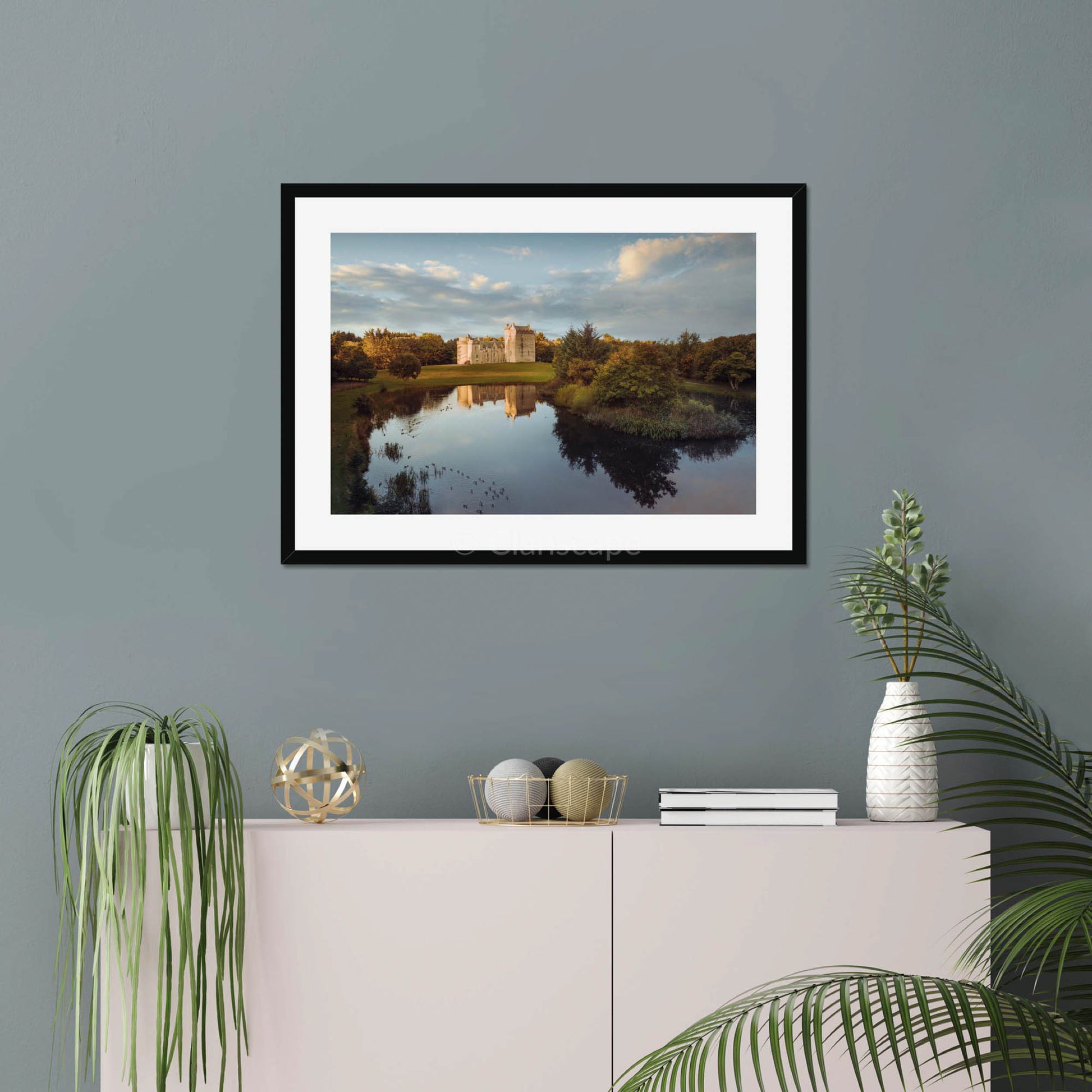 Clan Fraser - Cairnbulg Castle - Framed & Mounted Photo Print