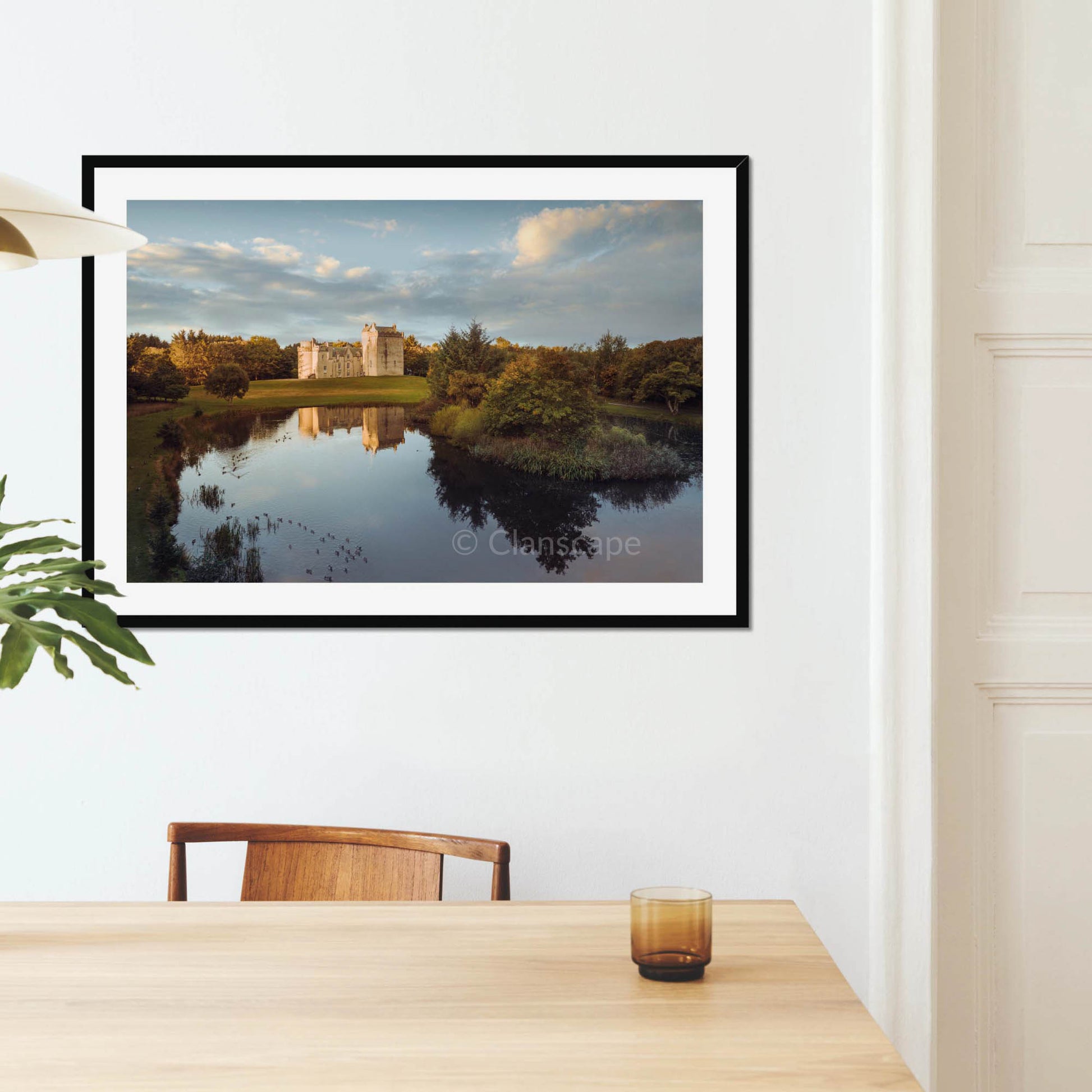 Clan Fraser - Cairnbulg Castle - Framed & Mounted Photo Print