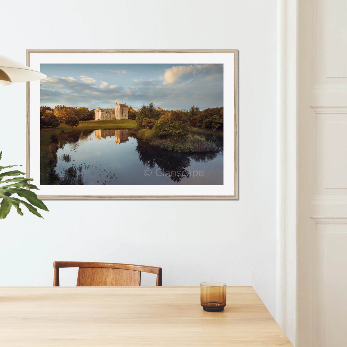 Clan Fraser - Cairnbulg Castle - Framed & Mounted Photo Print