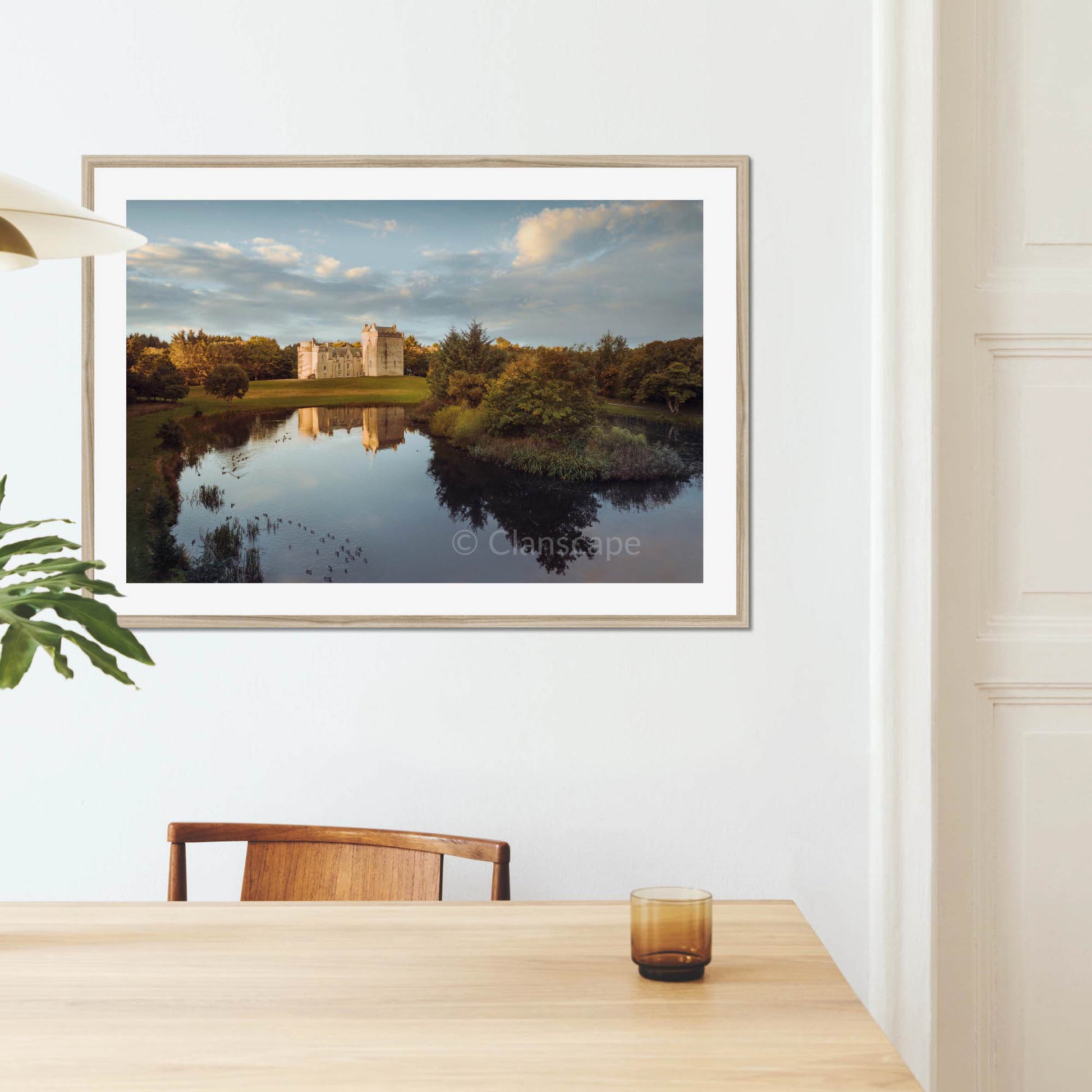 Clan Fraser - Cairnbulg Castle - Framed & Mounted Photo Print