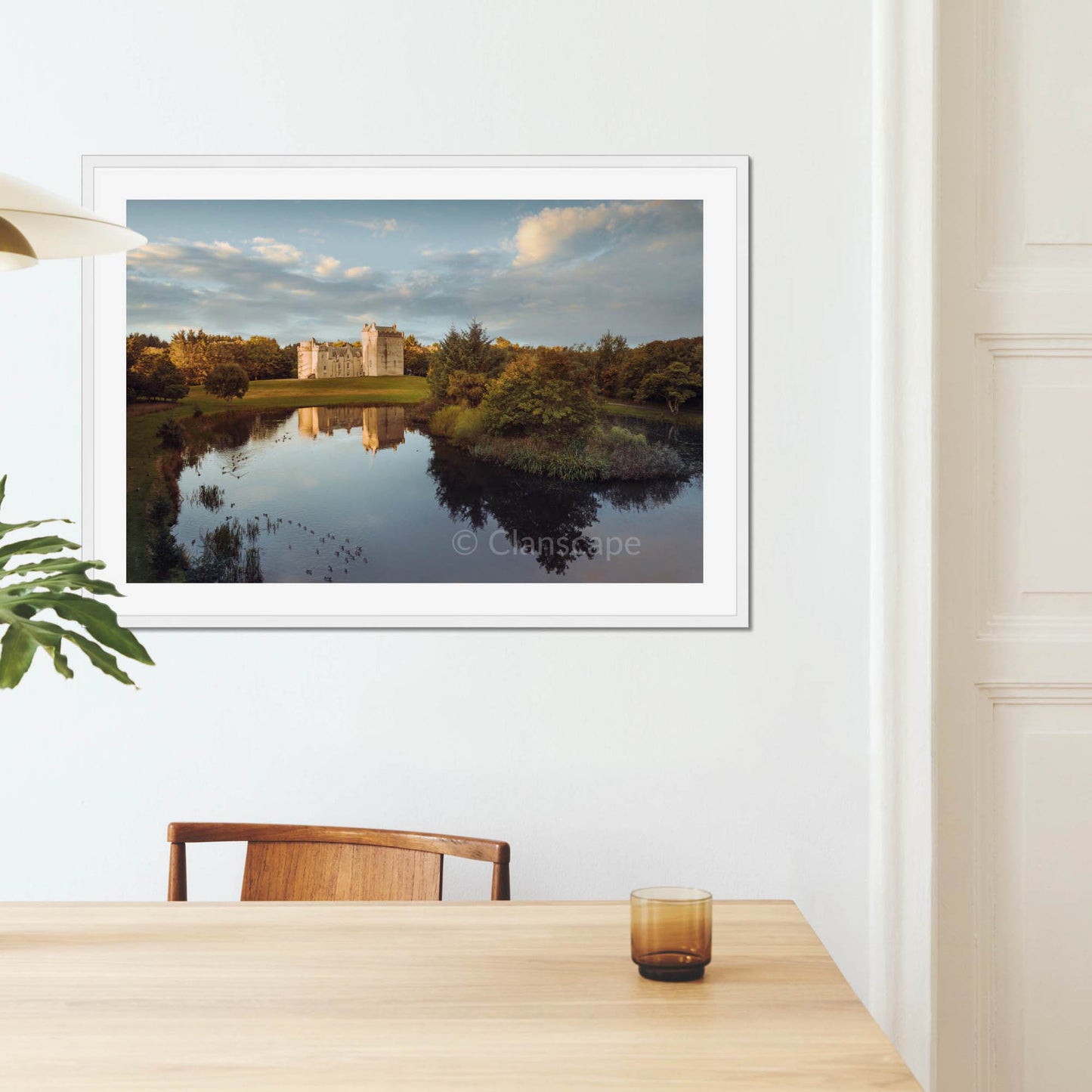 Clan Fraser - Cairnbulg Castle - Framed & Mounted Photo Print