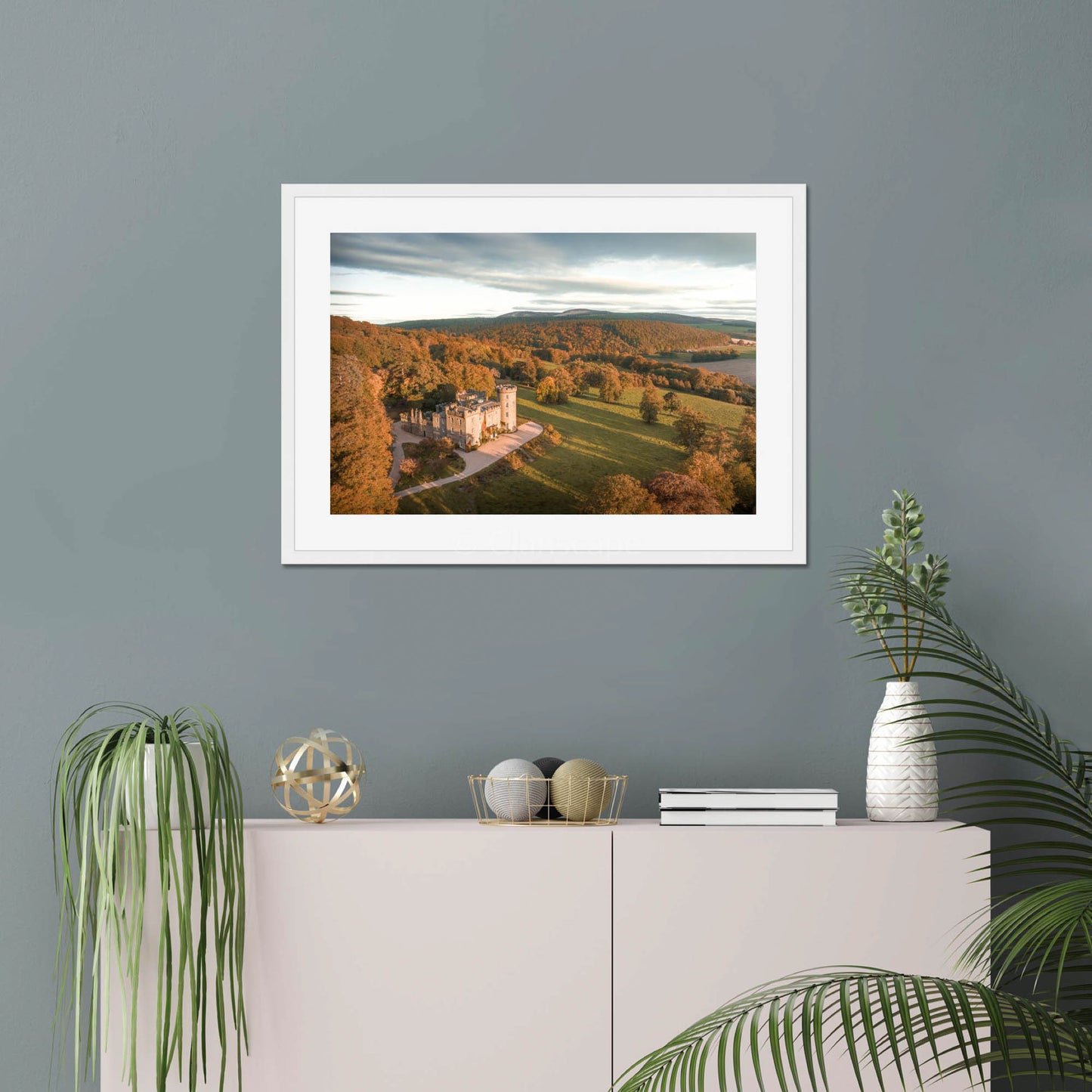 Clan Forbes - Castle Forbes - Framed & Mounted Photo Print