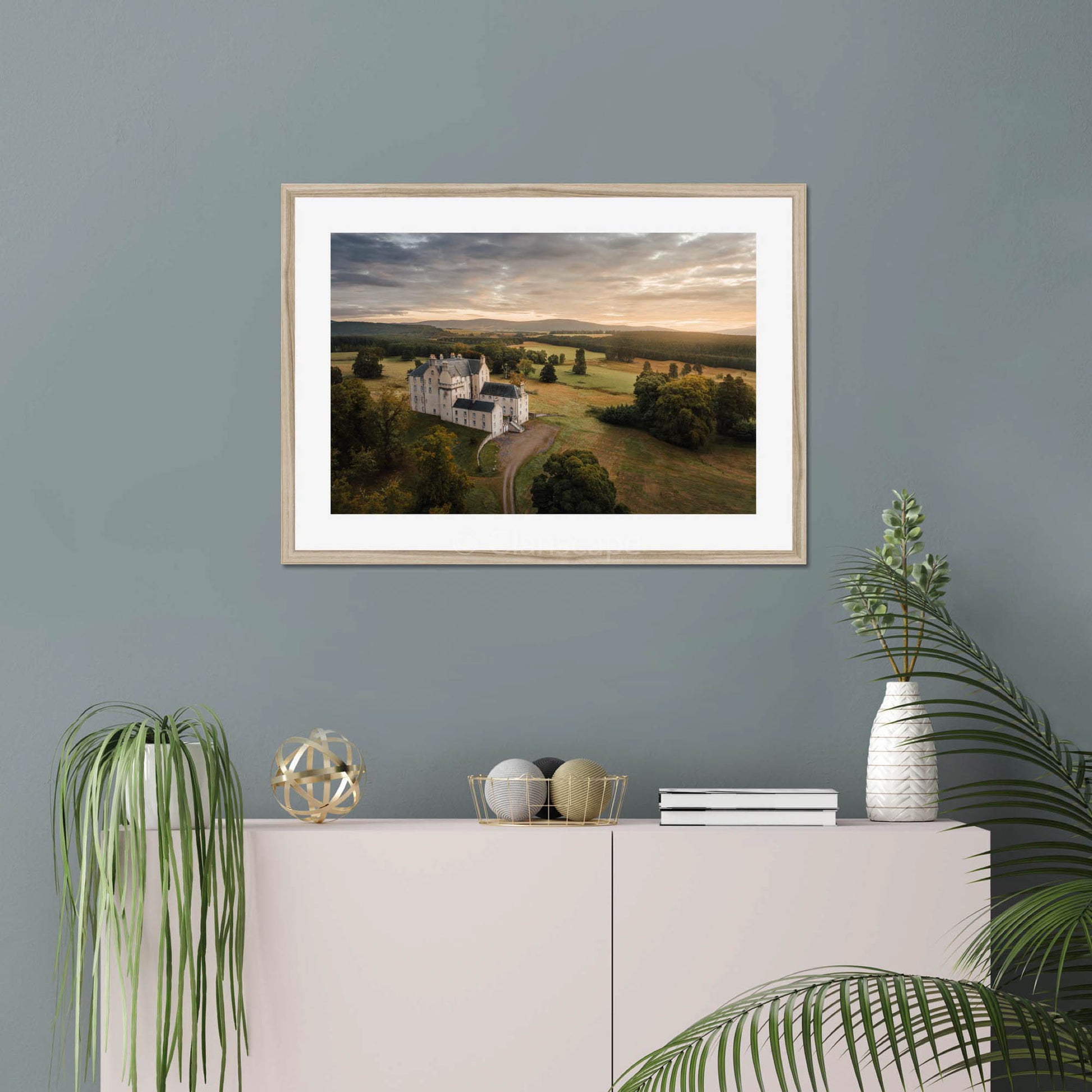 Clan Grant - Castle Grant - Framed & Mounted Photo Print