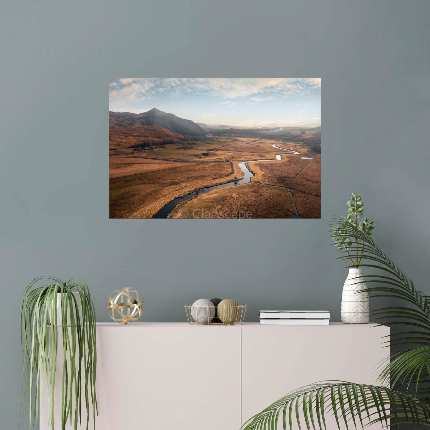 Clan Macpherson - Creag Dubh & River Spey - Photo Print