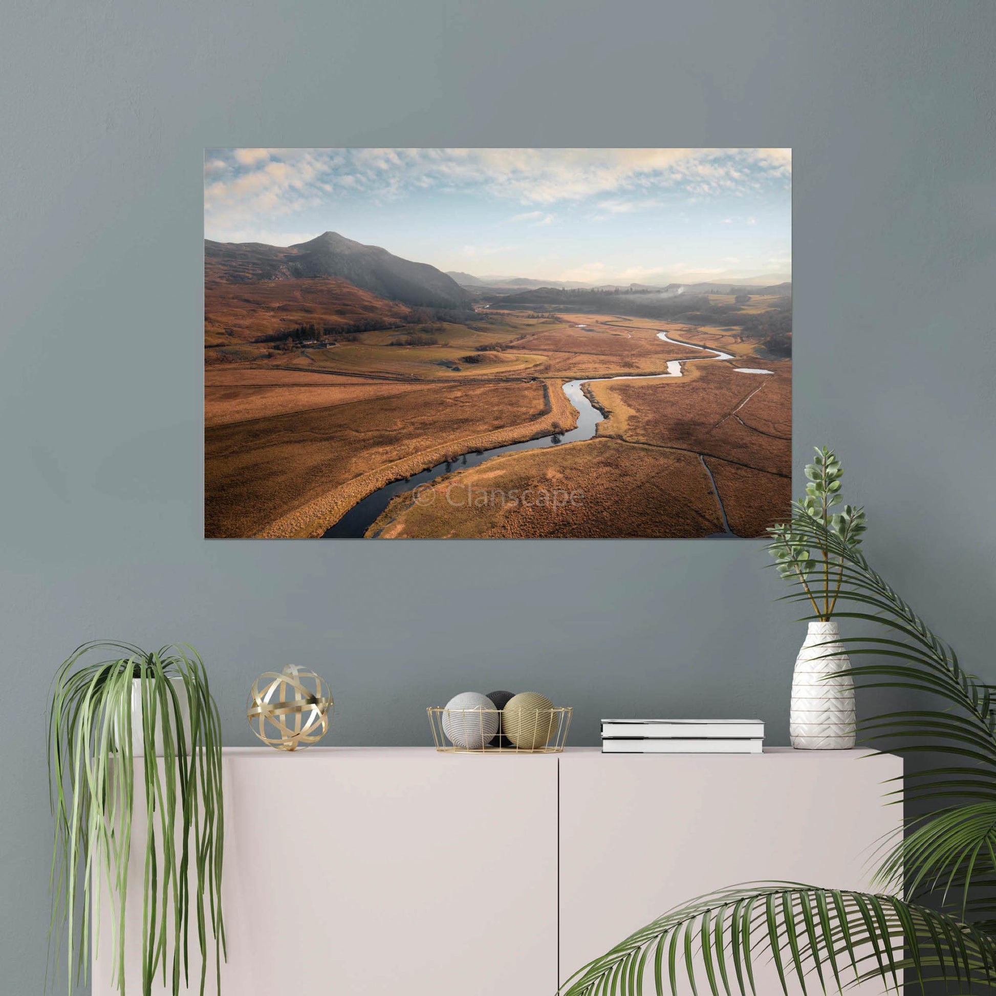 Clan Macpherson - Creag Dubh & River Spey - Photo Print