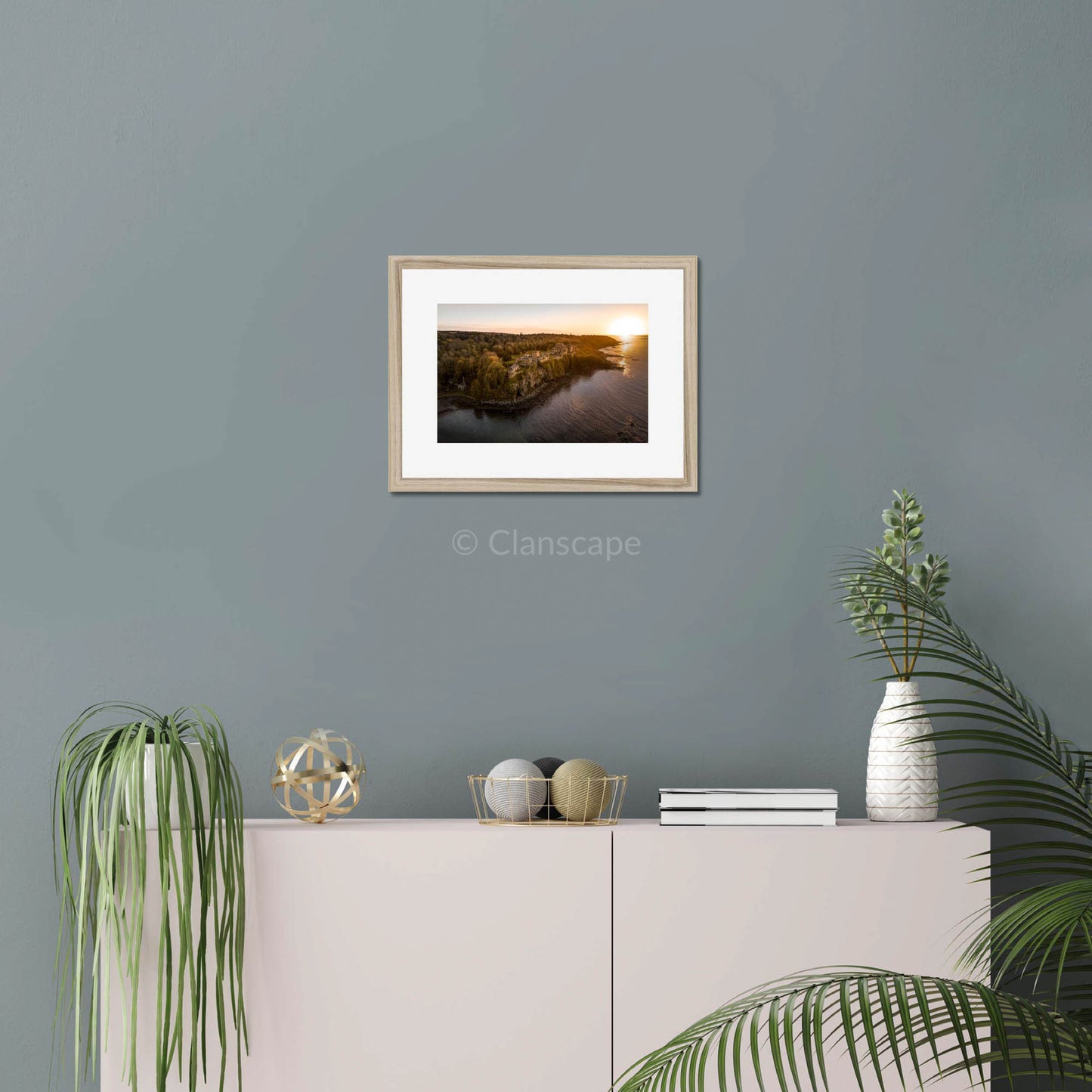 Clan Kennedy - Culzean Castle - Framed & Mounted Photo Print