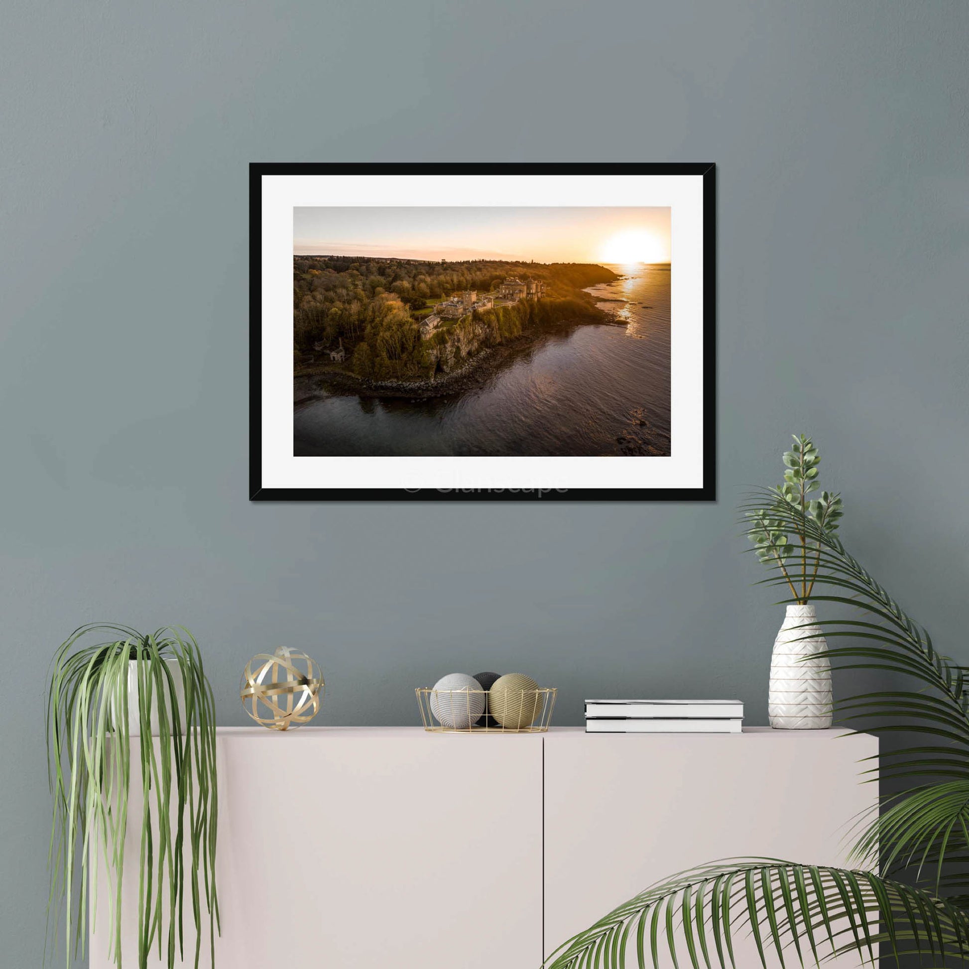 Clan Kennedy - Culzean Castle - Framed & Mounted Photo Print