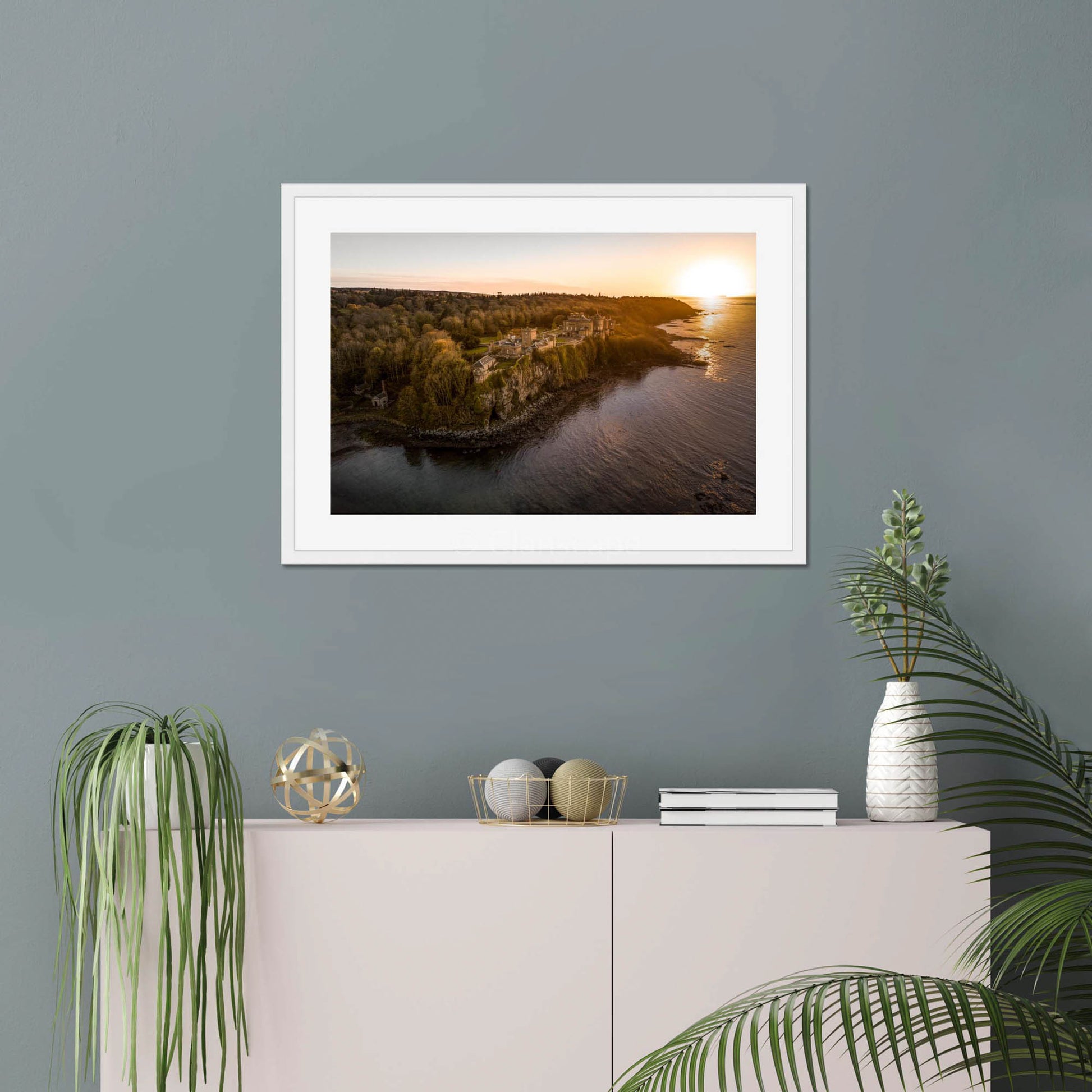 Clan Kennedy - Culzean Castle - Framed & Mounted Photo Print