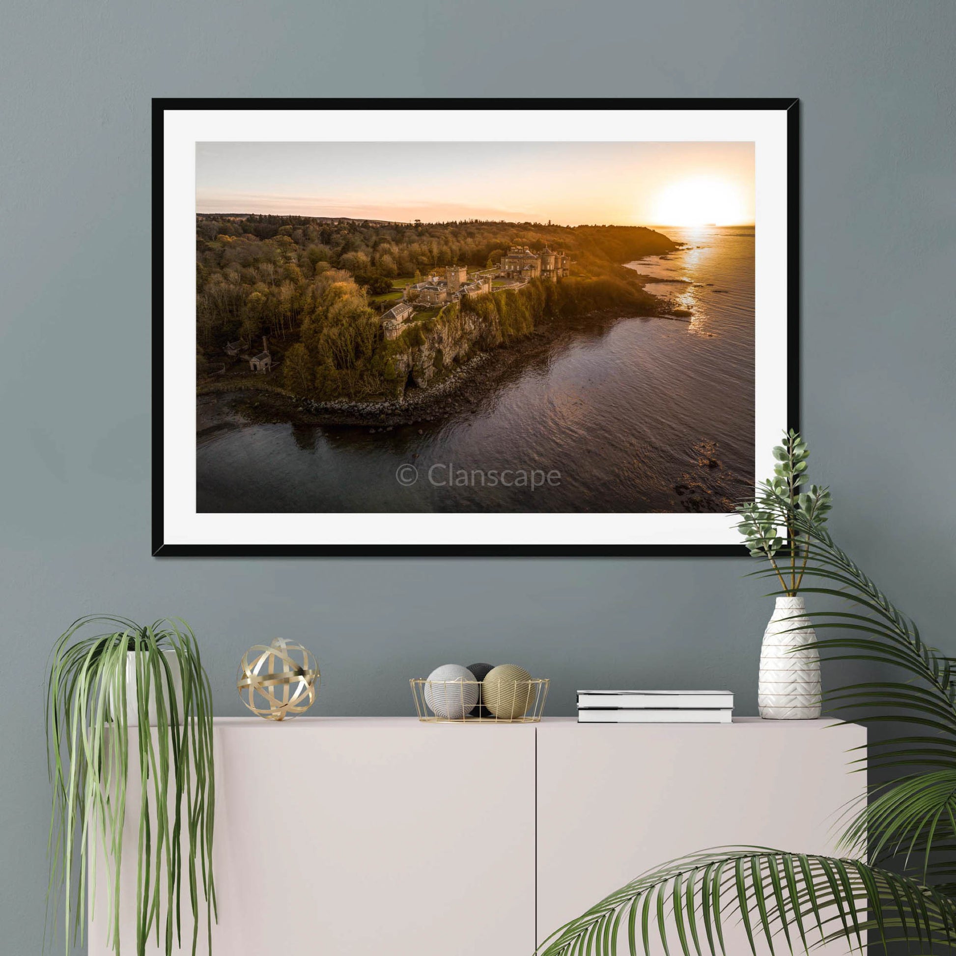 Clan Kennedy - Culzean Castle - Framed & Mounted Photo Print