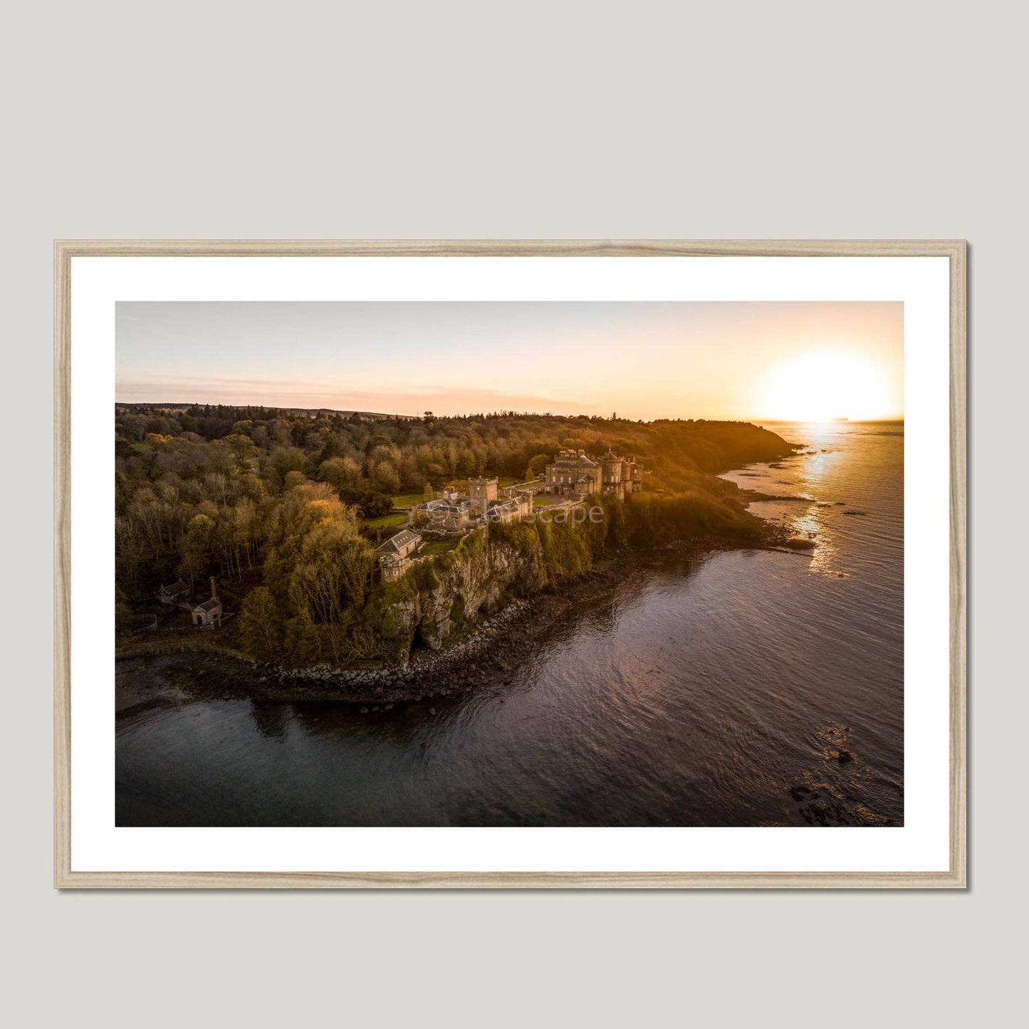 Clan Kennedy - Culzean Castle - Framed & Mounted Photo Print 40"x28" Natural