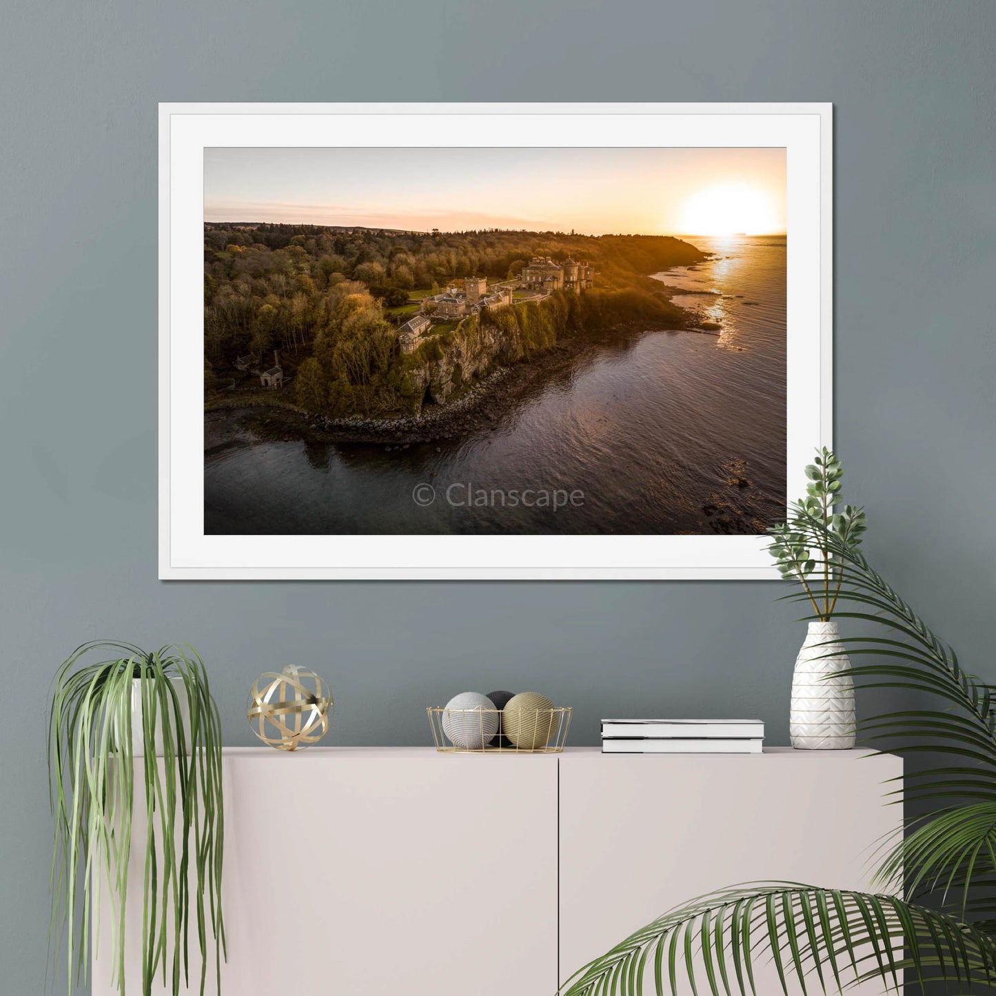 Clan Kennedy - Culzean Castle - Framed & Mounted Photo Print