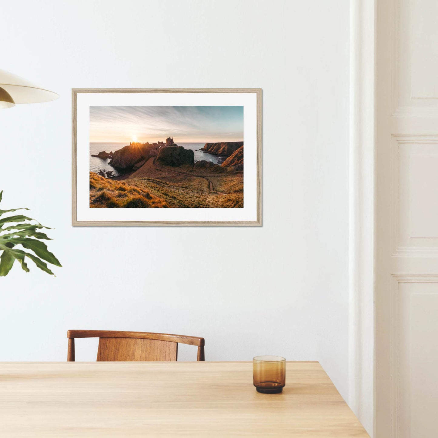 Clan Keith - Dunnotter Castle - Framed & Mounted Photo Print