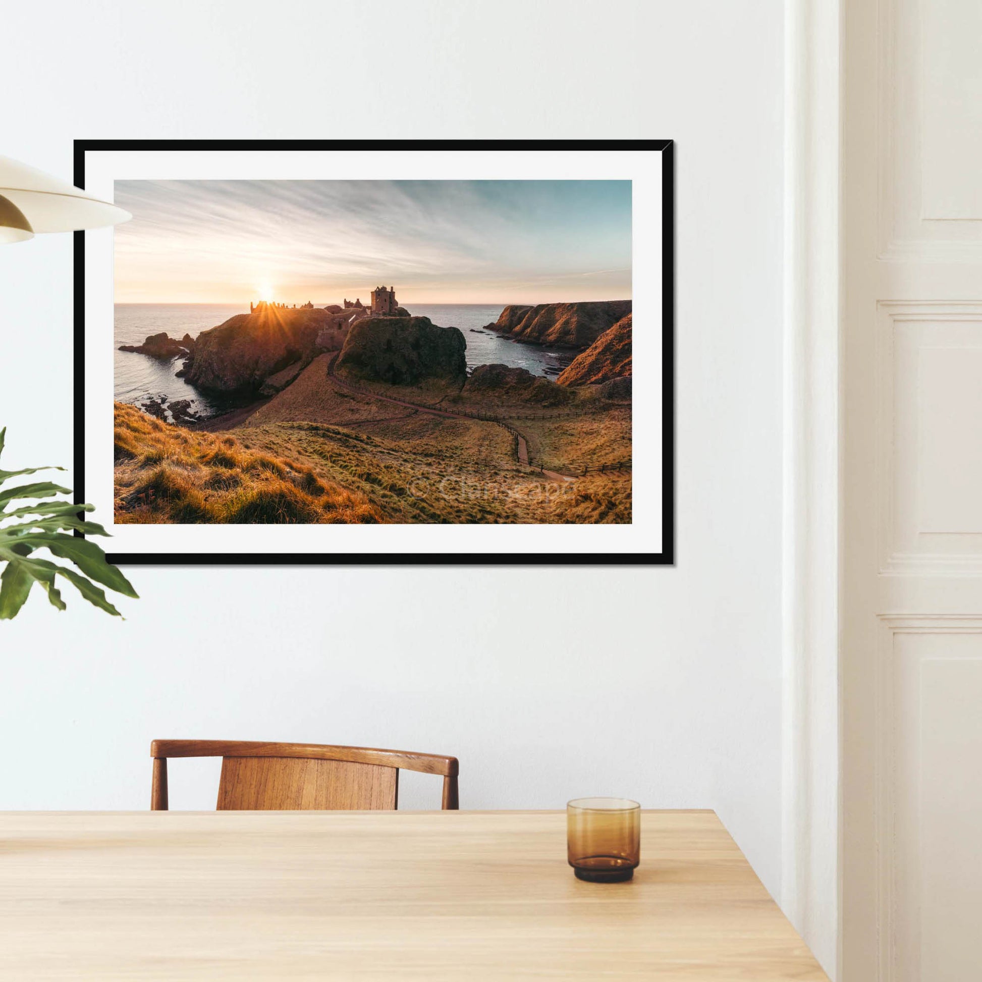 Clan Keith - Dunnotter Castle - Framed & Mounted Photo Print