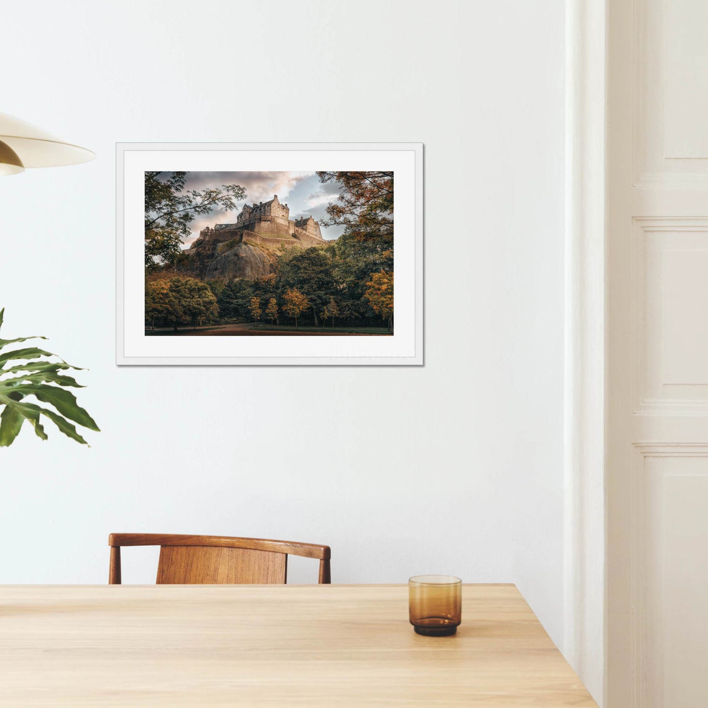 Clan Stewart - Edinburgh Castle - Framed Photo Print