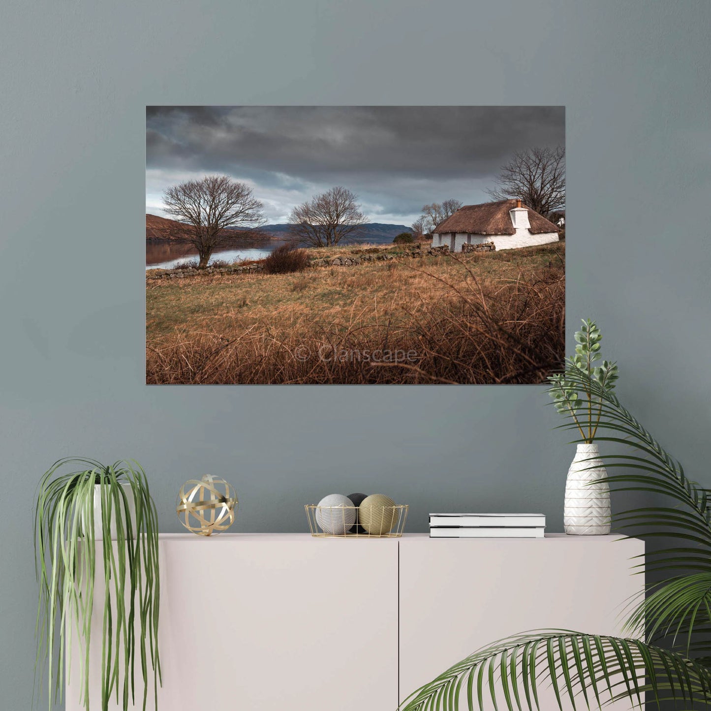 Clan Mackinnon - Luib Cottage, Isle of Skye - Photo Print
