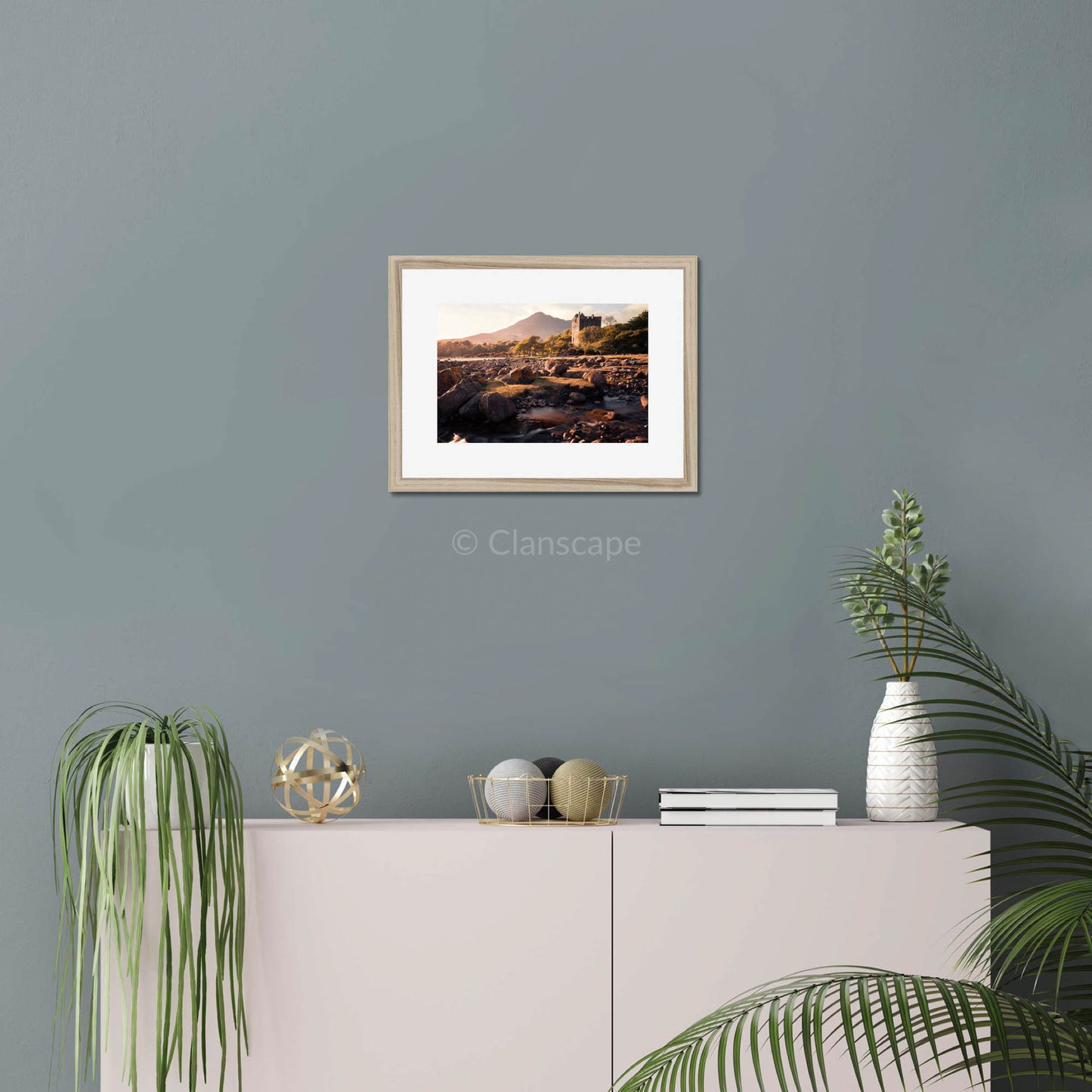 Clan MacLaine of Lochbuie - Moy Castle - Framed Photo Print