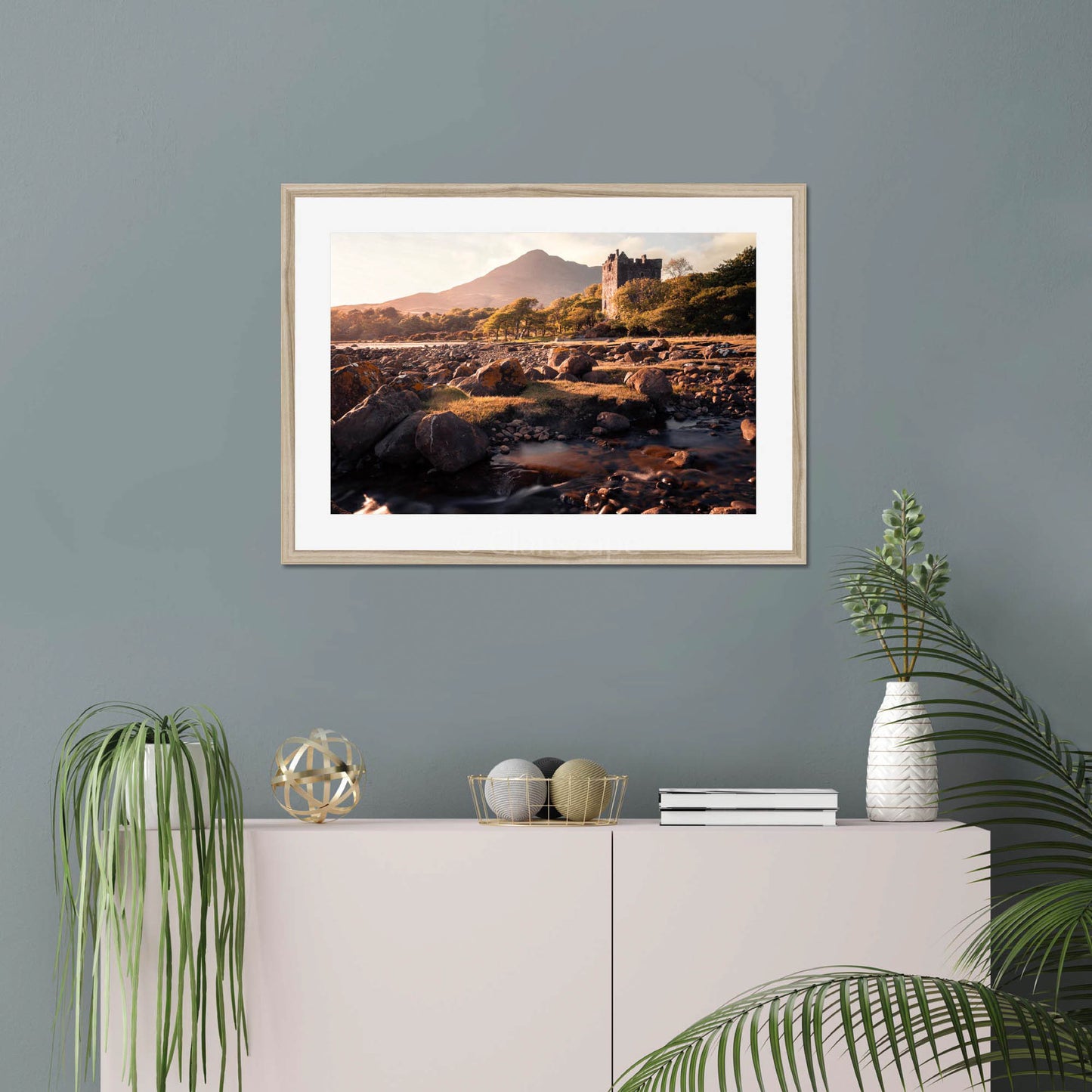 Clan MacLaine of Lochbuie - Moy Castle - Framed Photo Print
