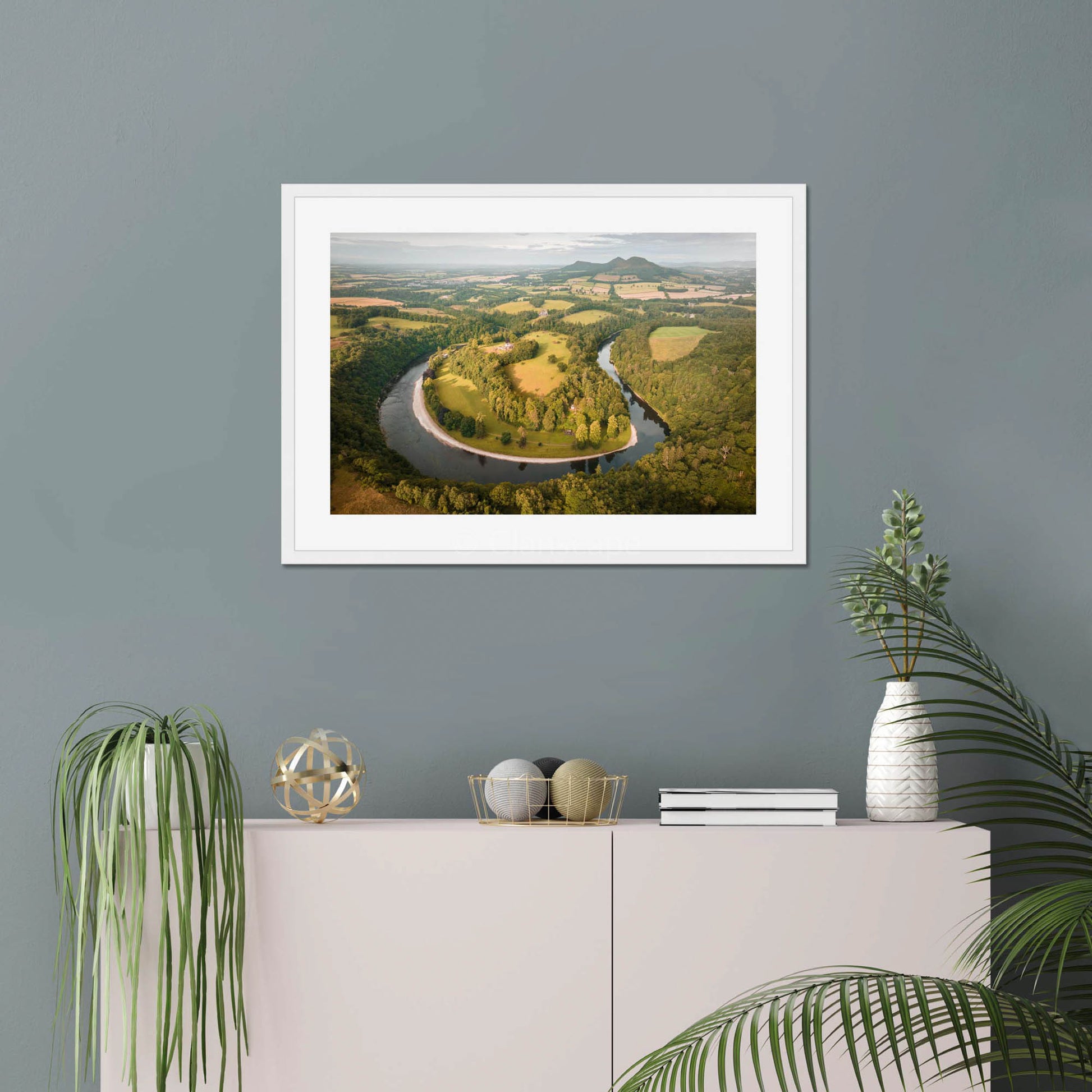 Clan Scott - Scott’s View - Framed & Mounted Photo Print