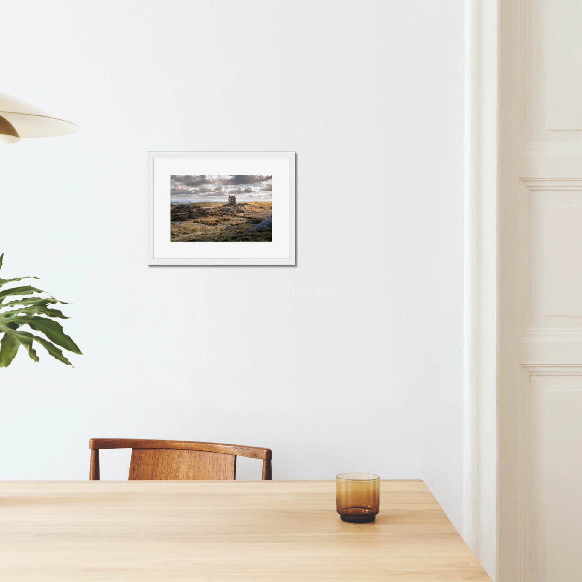 Clan Pringle - Smailholm Tower - Framed & Mounted Photo Print