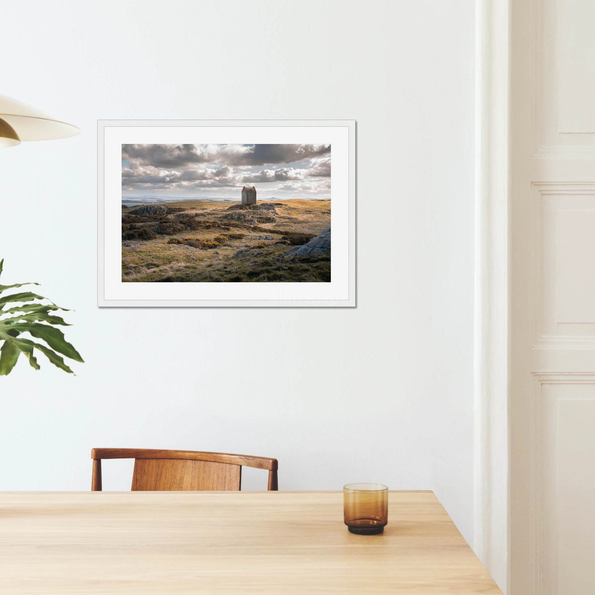 Clan Pringle - Smailholm Tower - Framed & Mounted Photo Print