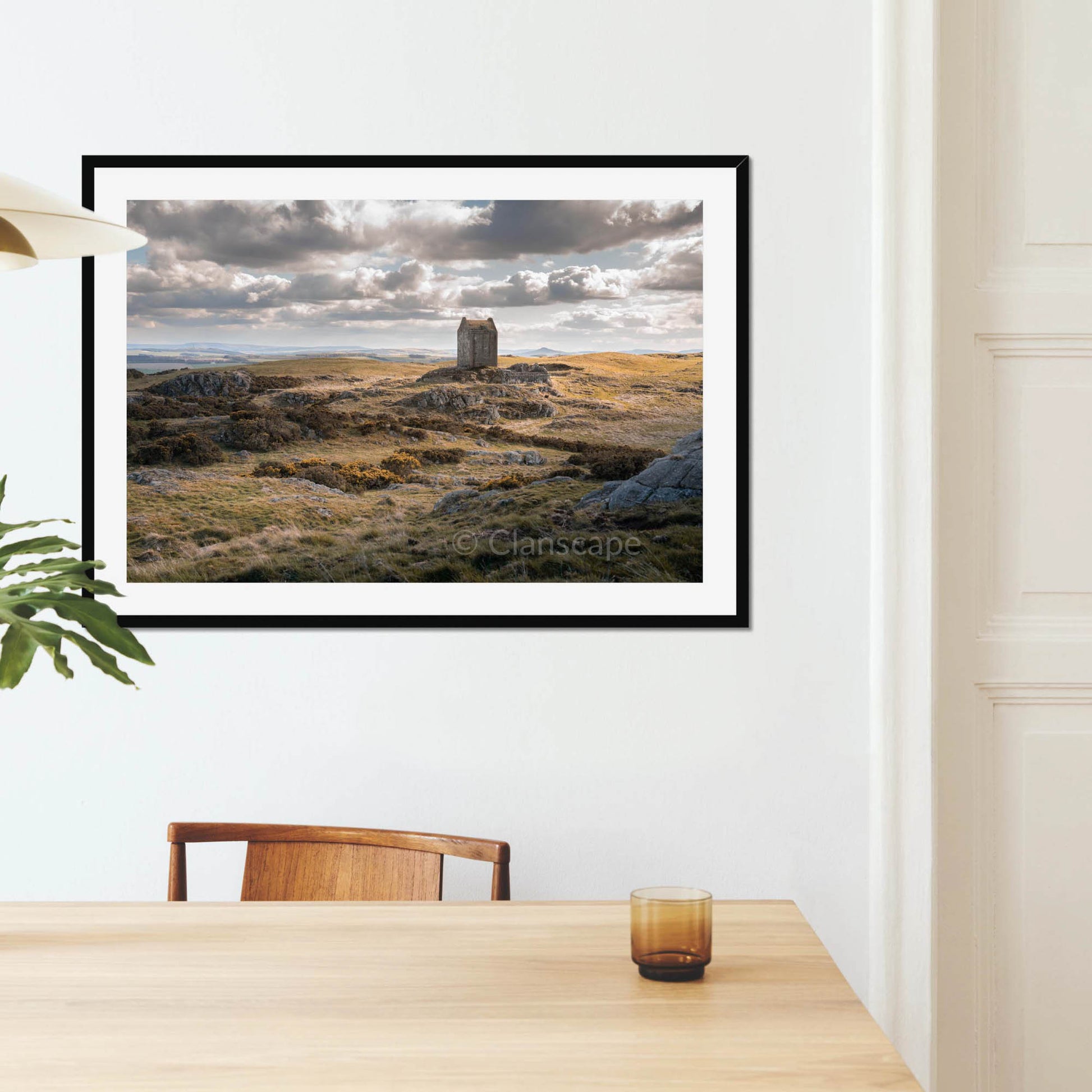 Clan Pringle - Smailholm Tower - Framed & Mounted Photo Print