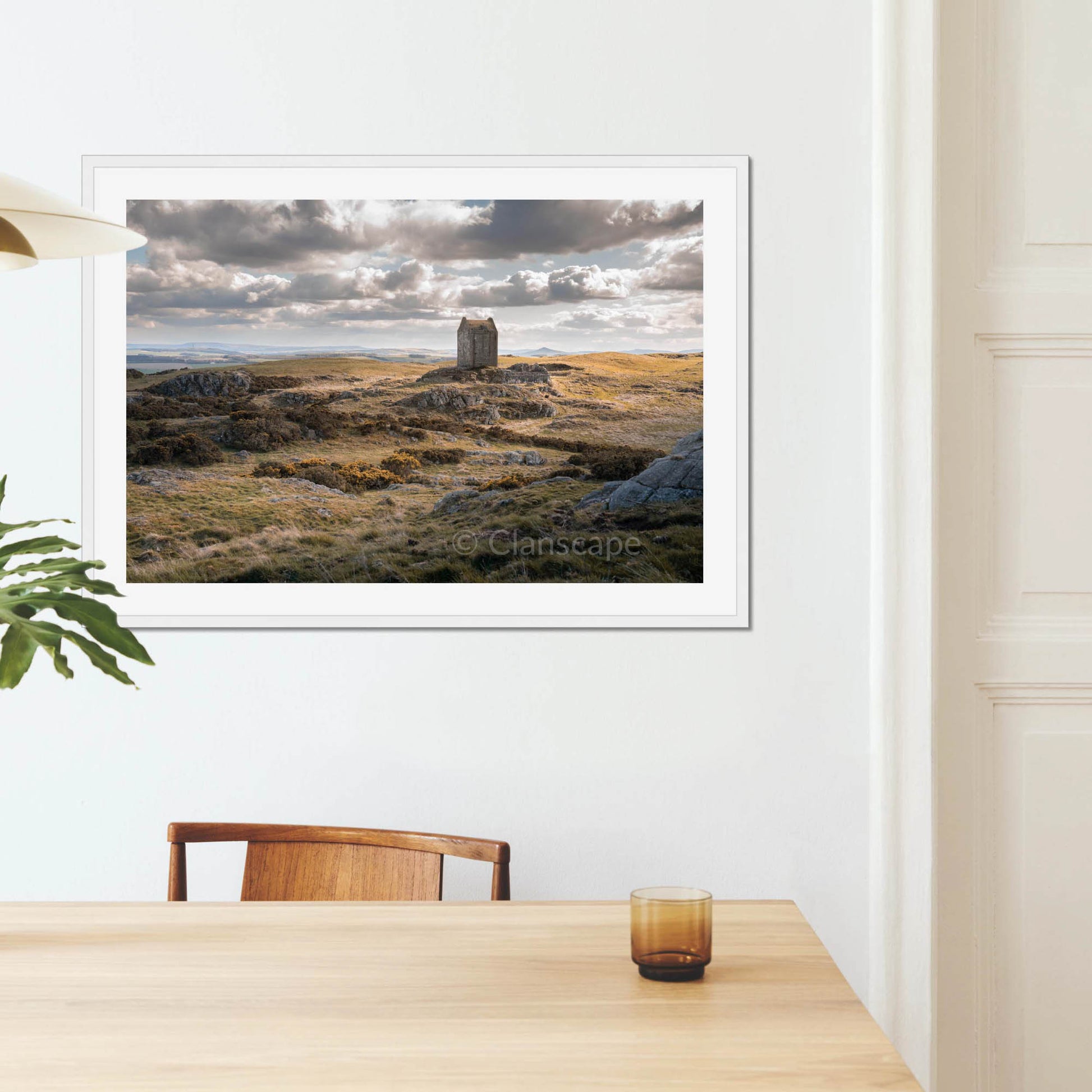 Clan Pringle - Smailholm Tower - Framed & Mounted Photo Print