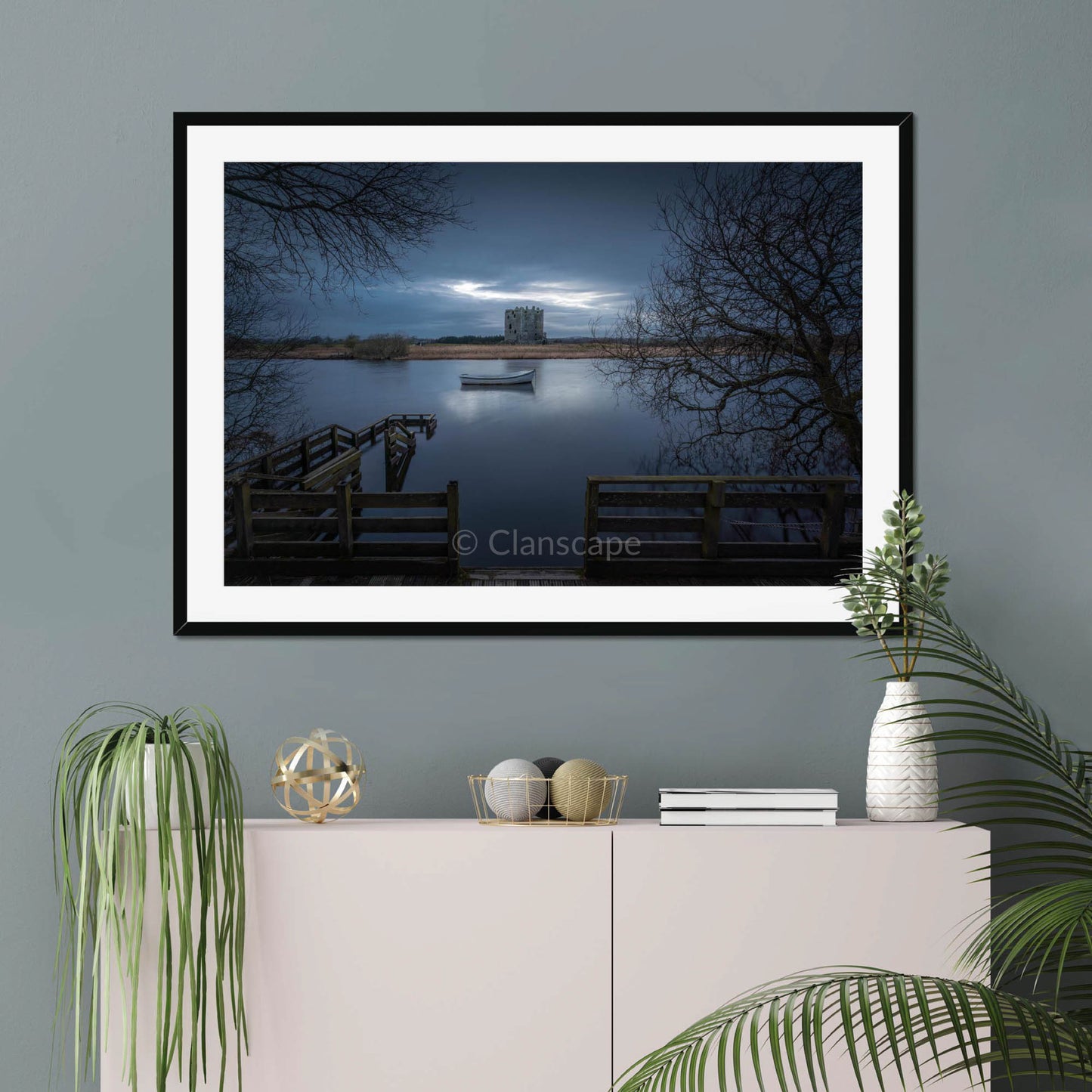 Clan Maxwell - Threave Castle - Framed & Mounted Photo Print