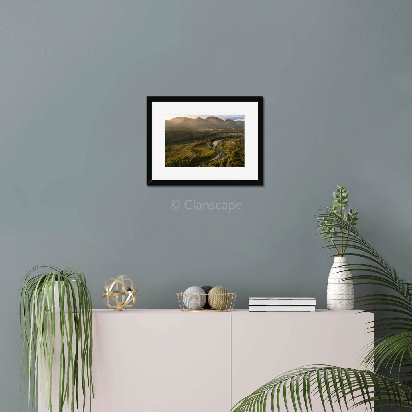 Clan Cameron - Tor Castle (site of) - Framed & Mounted Photo Print