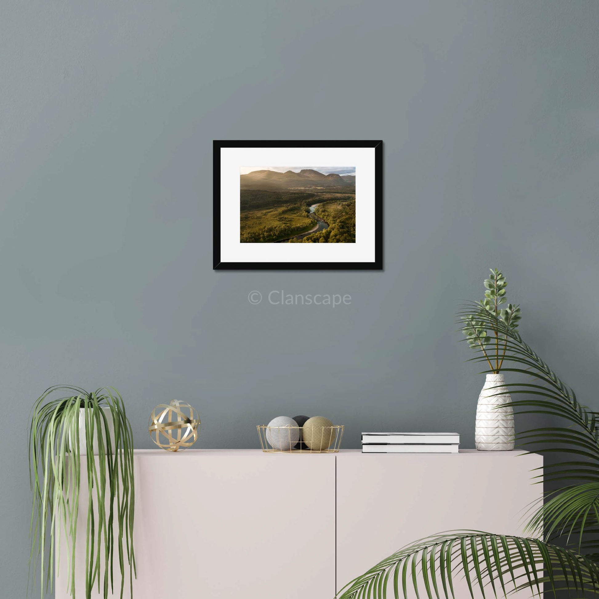 Clan Cameron - Tor Castle (site of) - Framed & Mounted Photo Print