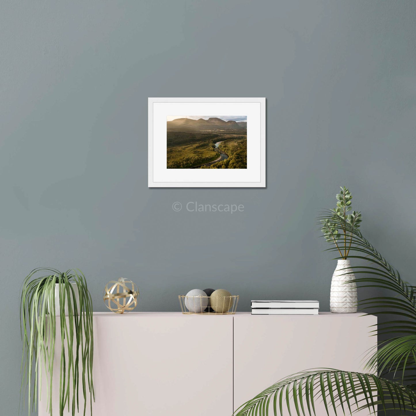 Clan Cameron - Tor Castle (site of) - Framed & Mounted Photo Print