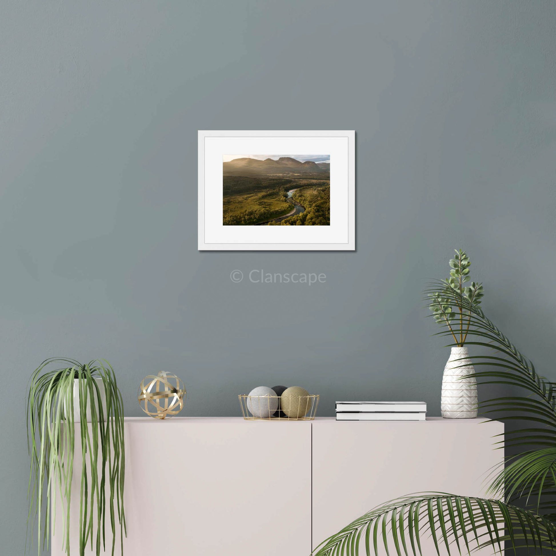 Clan Cameron - Tor Castle (site of) - Framed & Mounted Photo Print