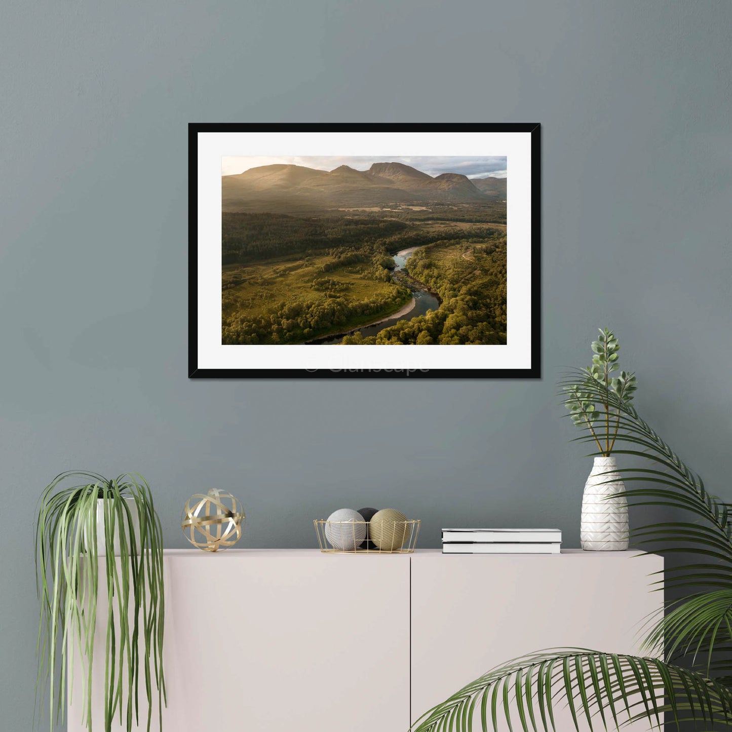 Clan Cameron - Tor Castle (site of) - Framed & Mounted Photo Print