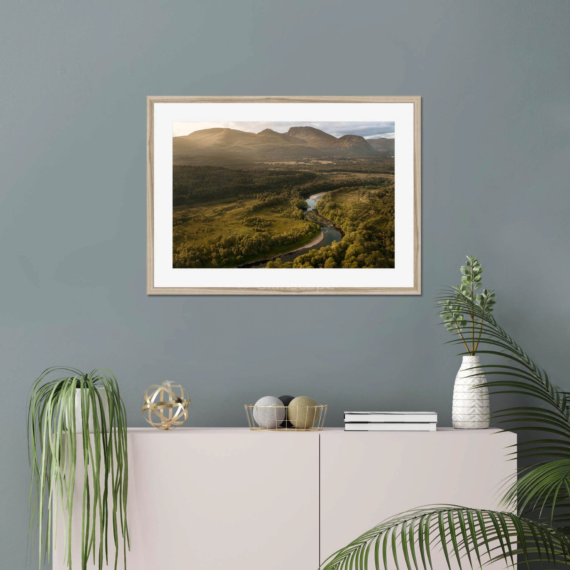 Clan Cameron - Tor Castle (site of) - Framed & Mounted Photo Print