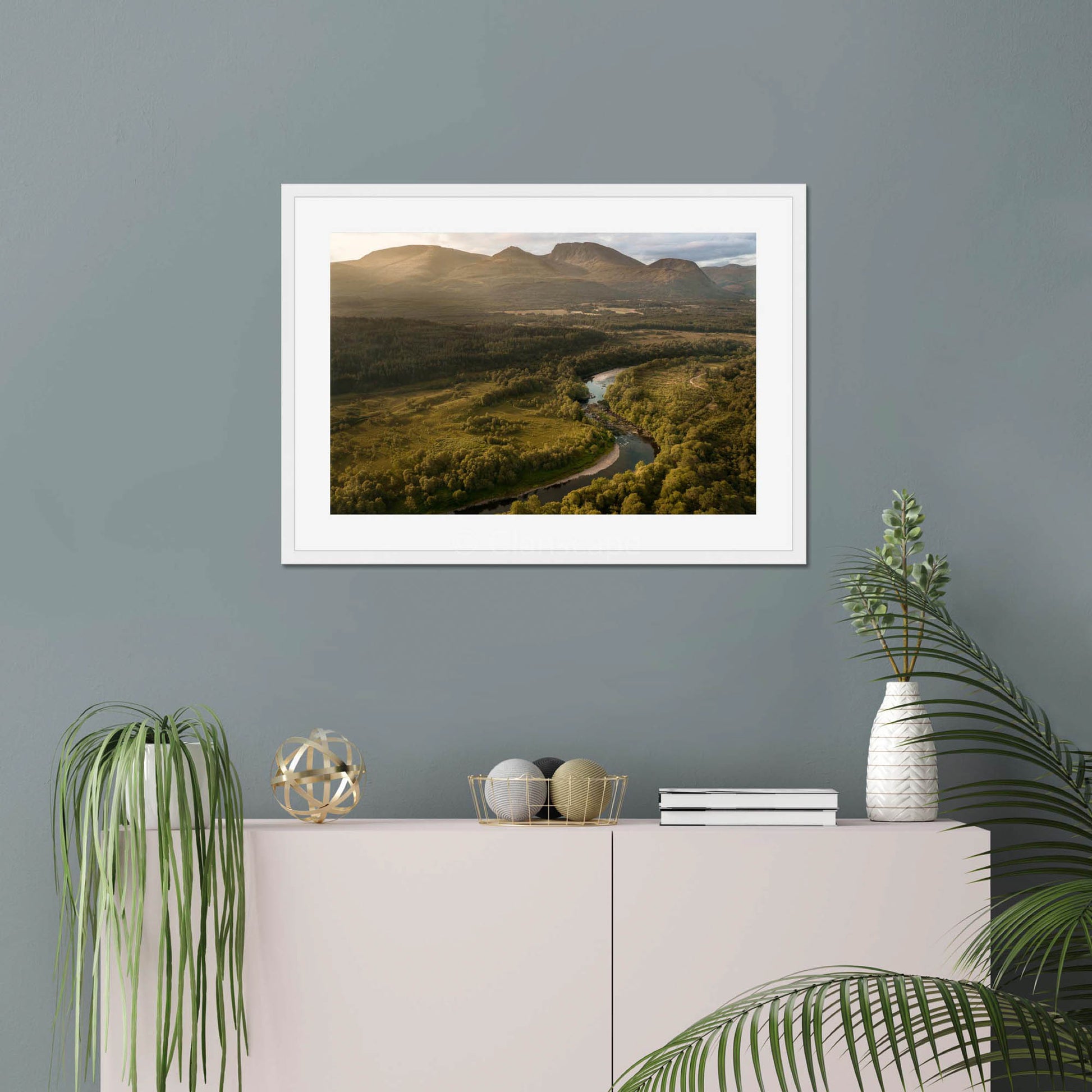 Clan Cameron - Tor Castle (site of) - Framed & Mounted Photo Print