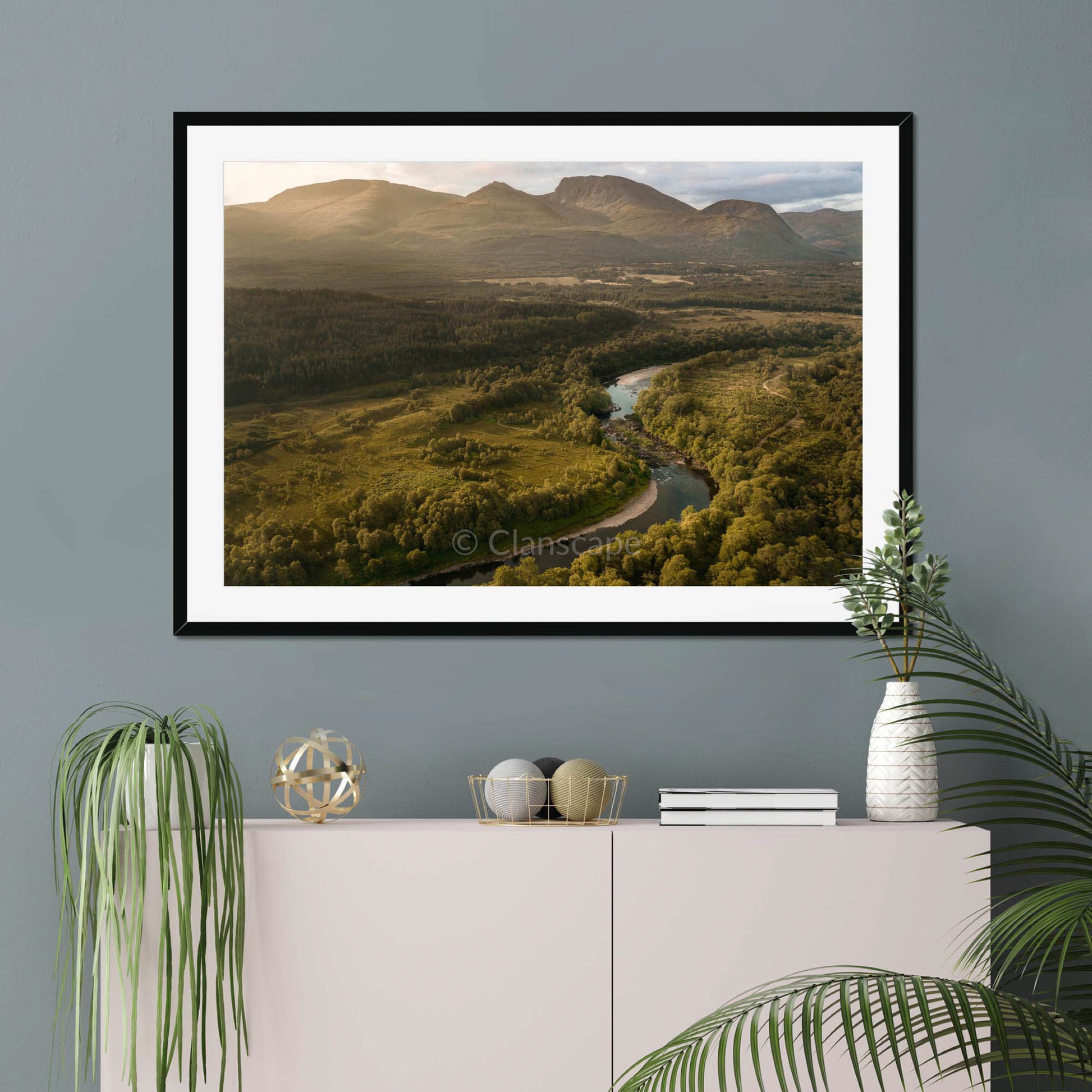 Clan Cameron - Tor Castle (site of) - Framed & Mounted Photo Print