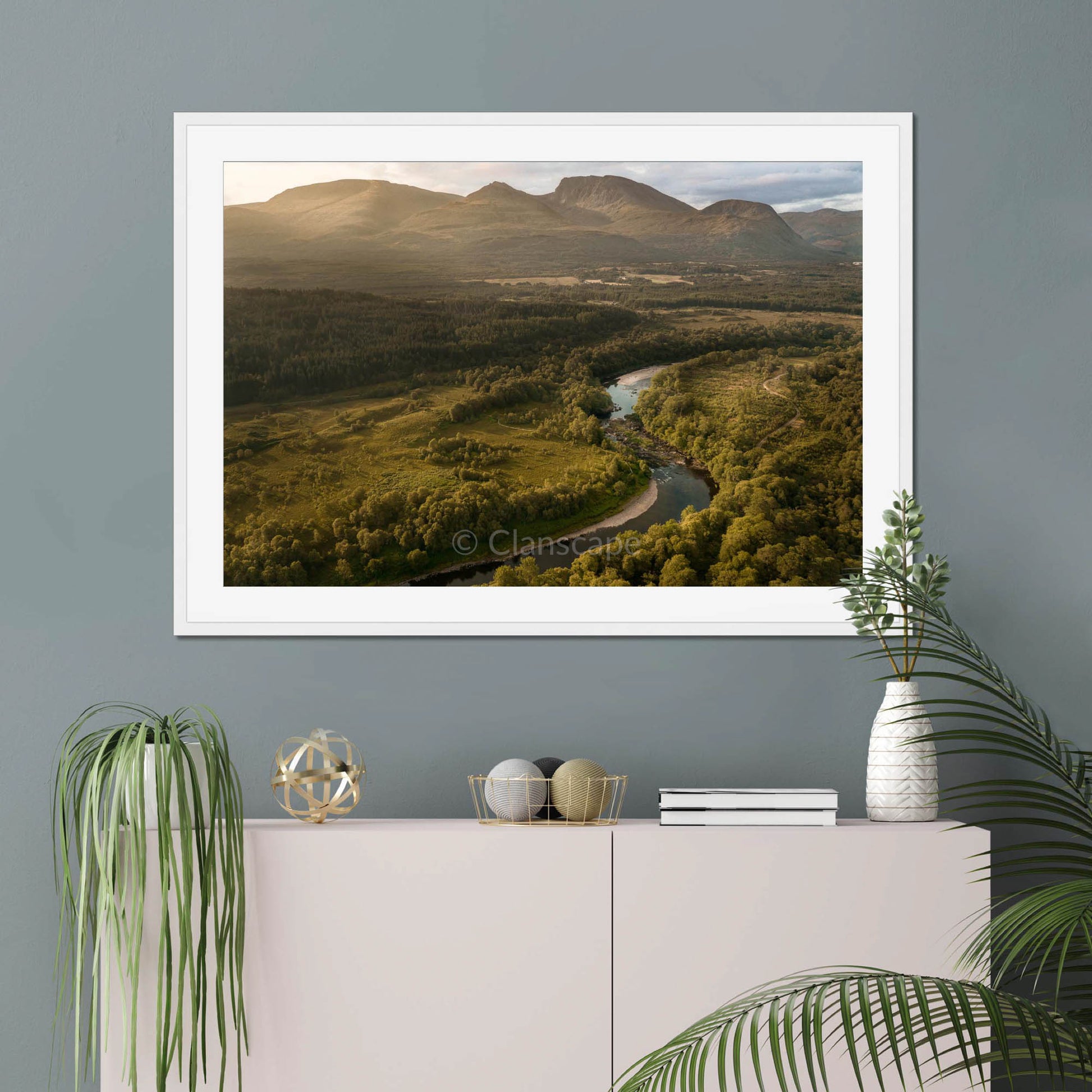 Clan Cameron - Tor Castle (site of) - Framed & Mounted Photo Print