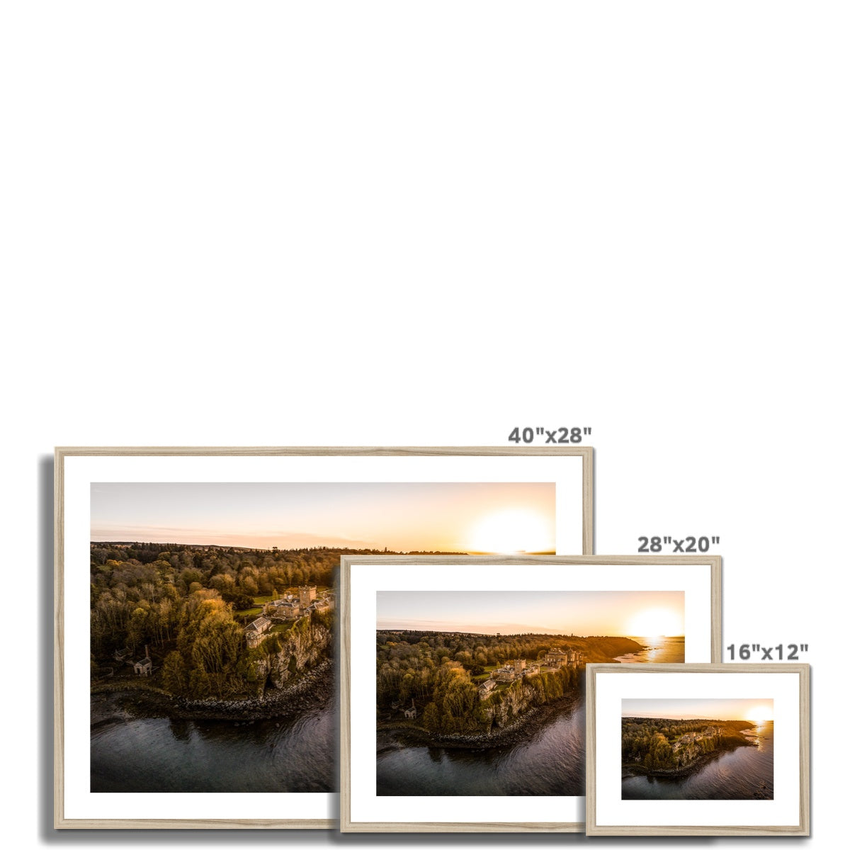 Clan Kennedy - Culzean Castle - Framed & Mounted Photo Print
