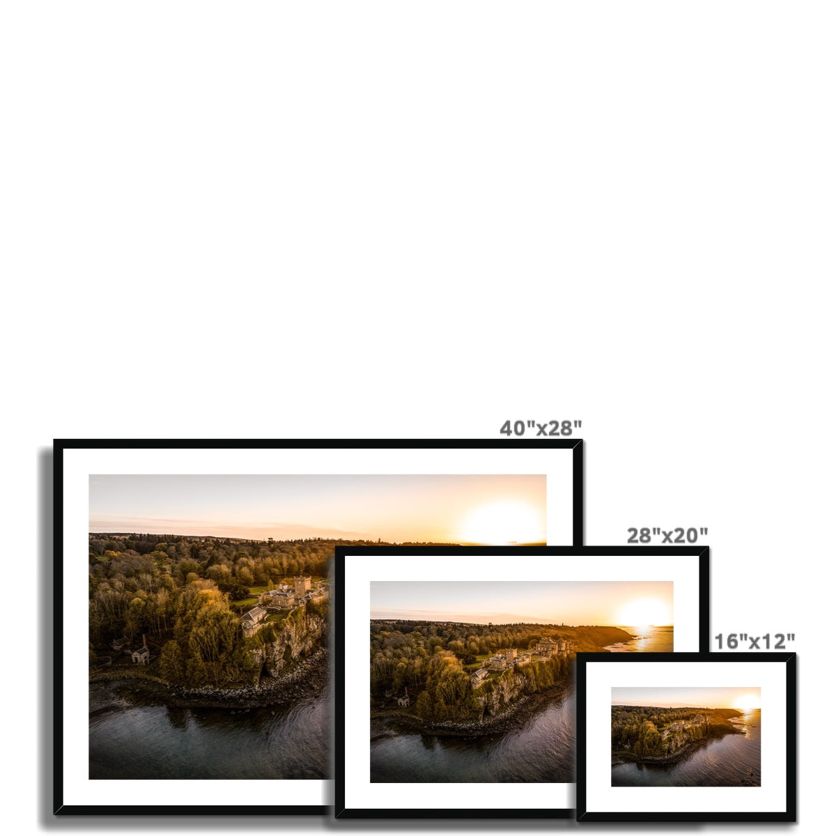 Clan Kennedy - Culzean Castle - Framed & Mounted Photo Print