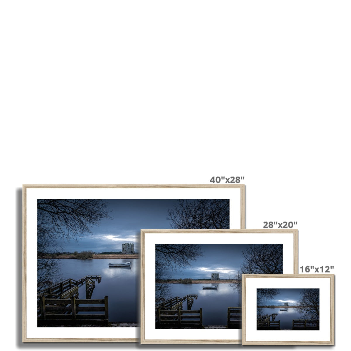 Clan Maxwell - Threave Castle - Framed & Mounted Photo Print
