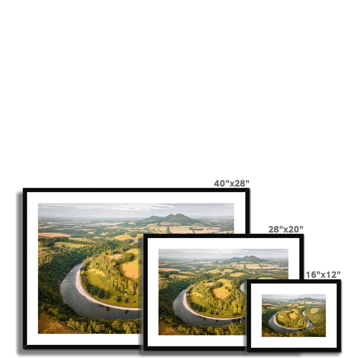 Clan Scott - Scott’s View - Framed & Mounted Photo Print