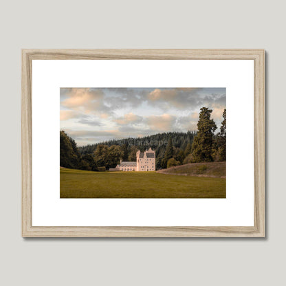 Clan Bissett - Aboyne Castle - Framed & Mounted Photo Print 16"x12" Natural